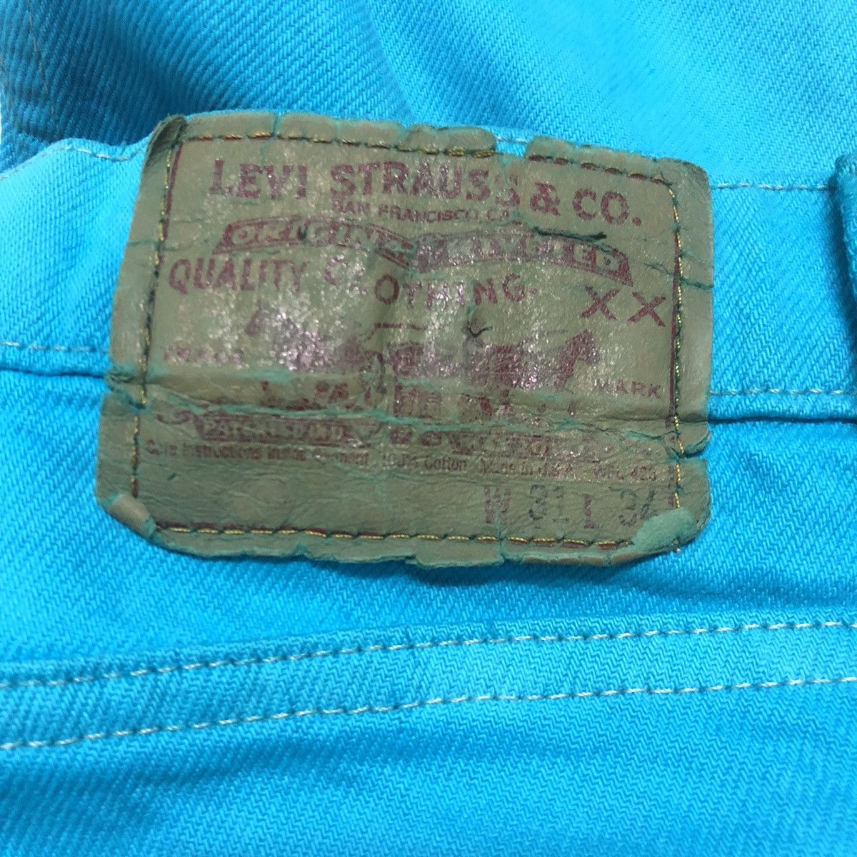 Levi's Vintage Levi’s Lot 550 Denim 80s Size US 30 / EU 46 - 12 Thumbnail