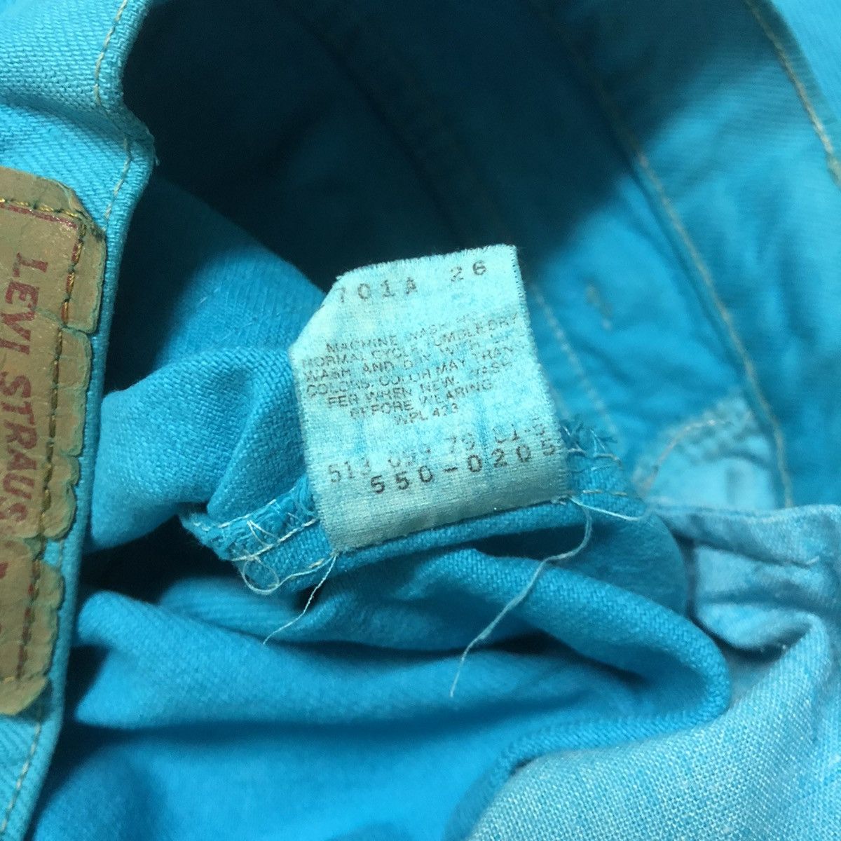 Levi's Vintage Levi’s Lot 550 Denim 80s Size US 30 / EU 46 - 3 Thumbnail