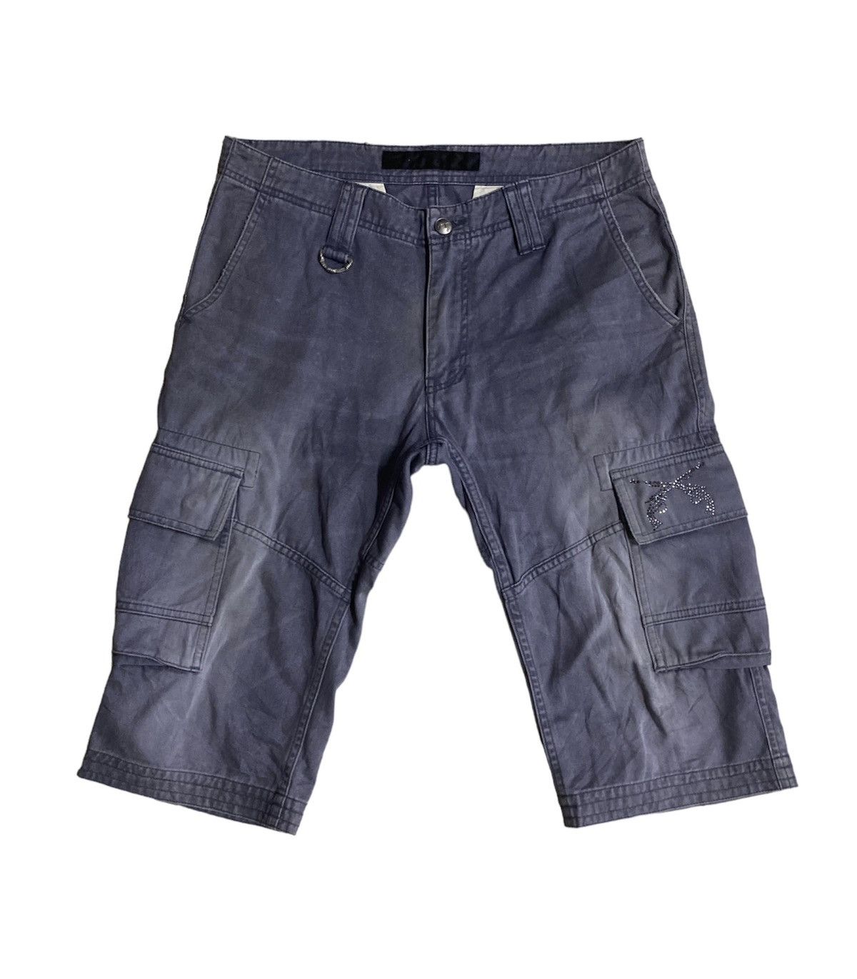 image of Roar Japan Short Tactical/cargo Pant in Faded Blue Purple, Men's (Size 32)