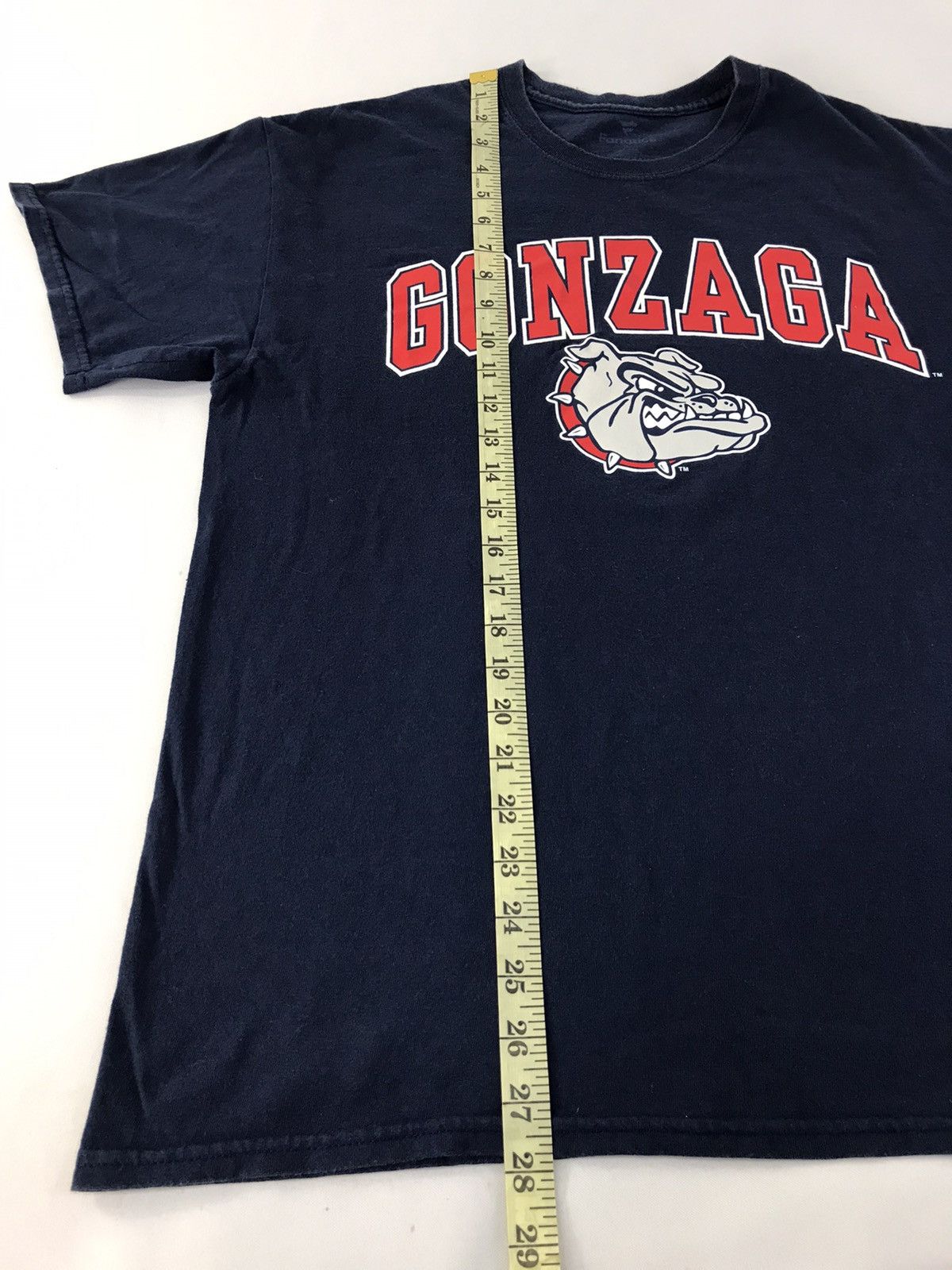 NBA × Vintage Fanatics Gonzaga Basketball Apparel Bulldog Graphic Tee Size US L / EU 52-54 / 3 - 7 Thumbnail