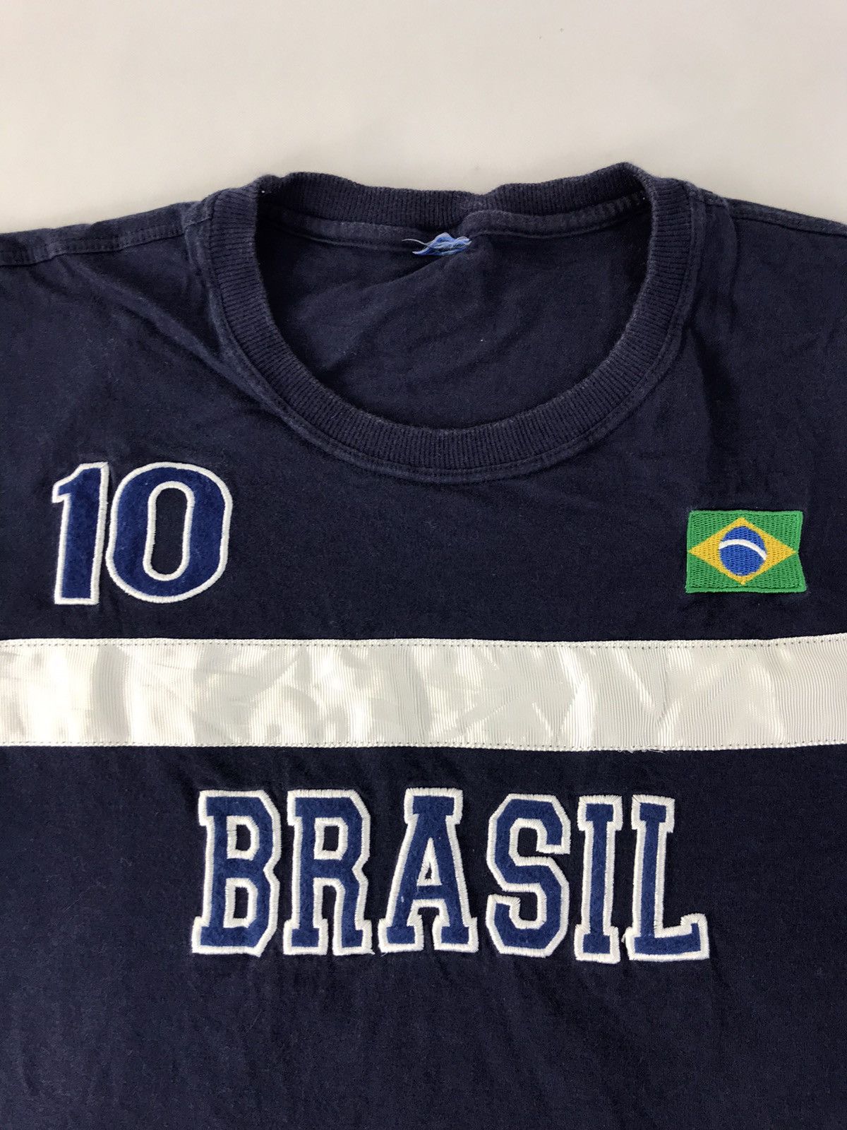 Penalty × Sports Specialties × Vintage Brazil Number 10 Soccer Football Team Embroidery Logo Size US L / EU 52-54 / 3 - 4 Thumbnail