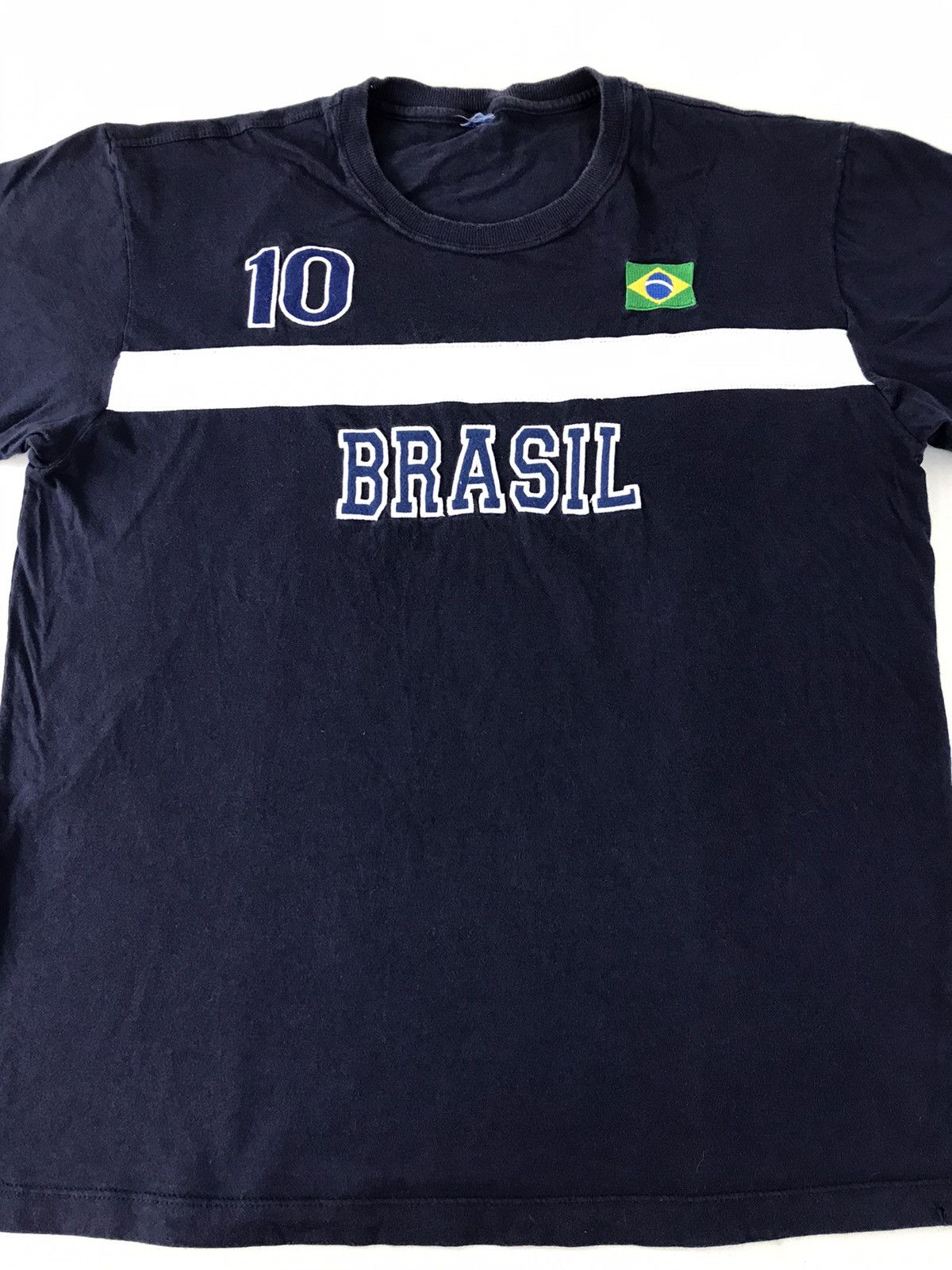 Penalty × Sports Specialties × Vintage Brazil Number 10 Soccer Football Team Embroidery Logo Size US L / EU 52-54 / 3 - 3 Thumbnail
