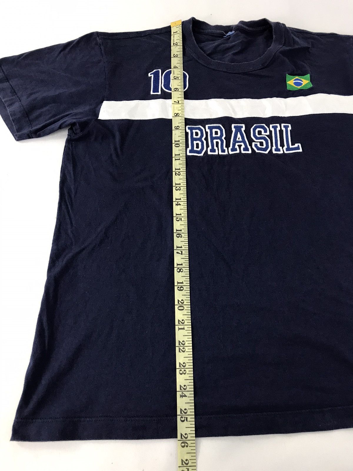 Penalty × Sports Specialties × Vintage Brazil Number 10 Soccer Football Team Embroidery Logo Size US L / EU 52-54 / 3 - 9 Thumbnail