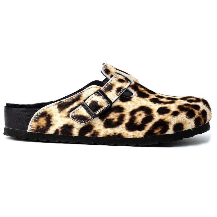 Birkenstock boston sales leopard