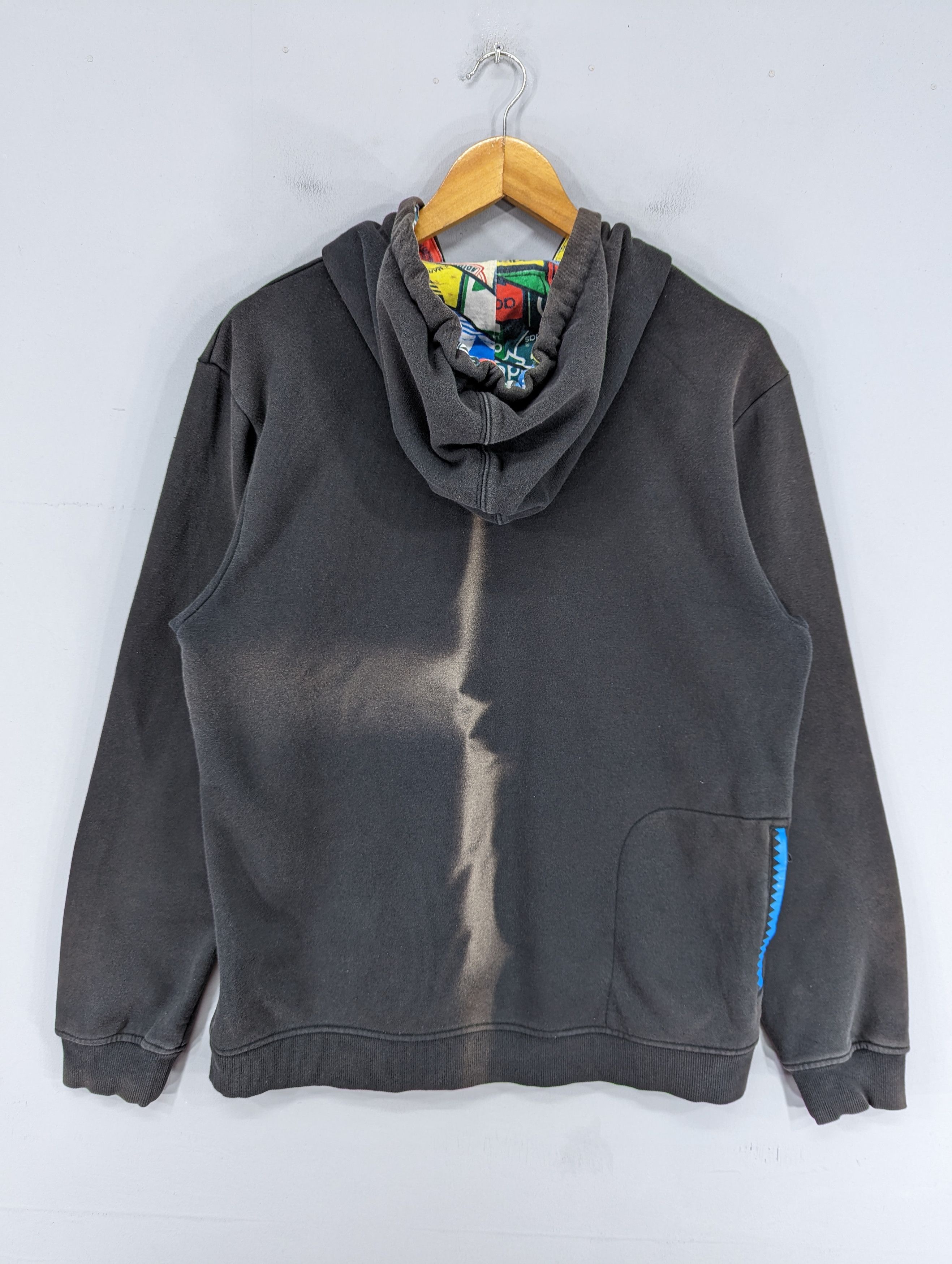 Adidas 🔥RARE🔥Adidas Big Logo Sun Faded Hoodie Size US M / EU 48-50 / 2 - 14 Thumbnail