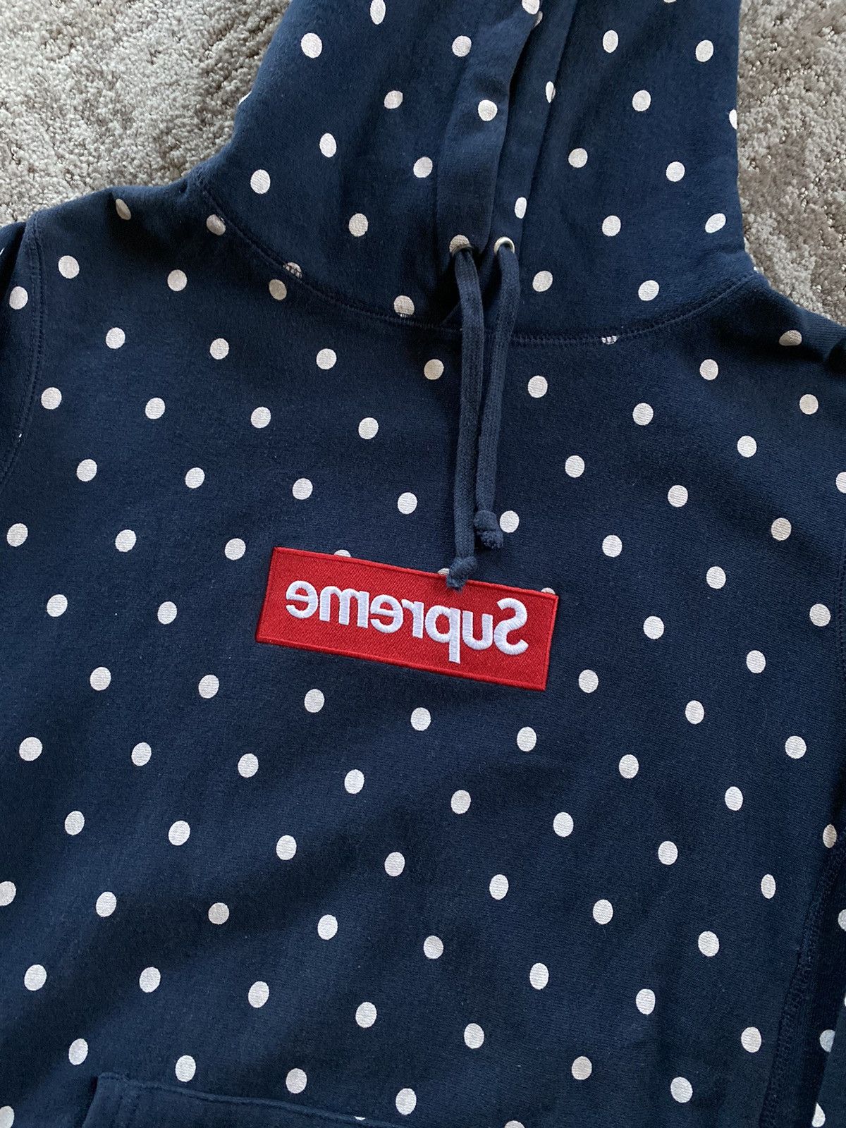 CDG by Comme des Garcons × Supreme Supreme CDG dot hoodie Size US S / EU 44-46 / 1 - 2 Thumbnail