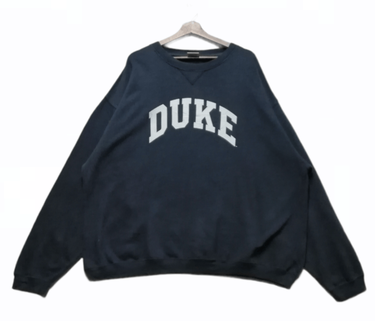 image of Vintage The Cotton Exchange Duke Big Logo in Navy, Men's (Size XL)