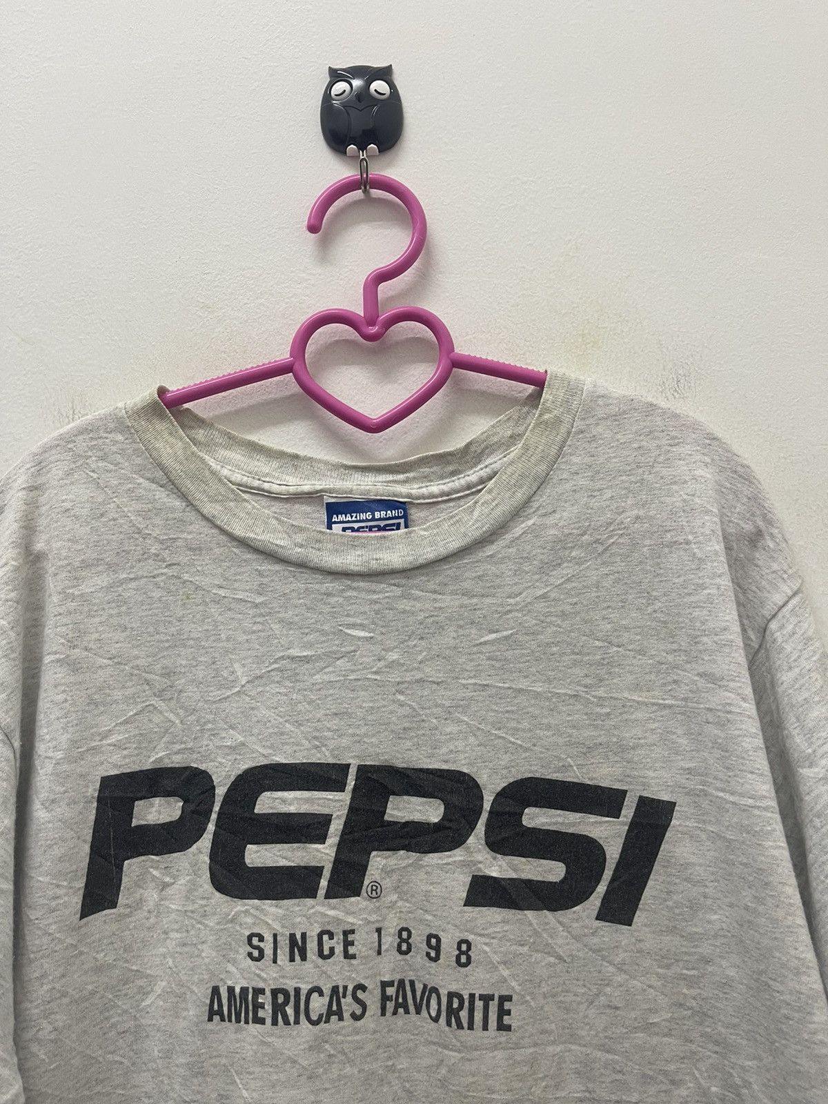 Pepsi Rare Vintage PEPSI Spell Out Tee Size US M / EU 48-50 / 2 - 2 Thumbnail