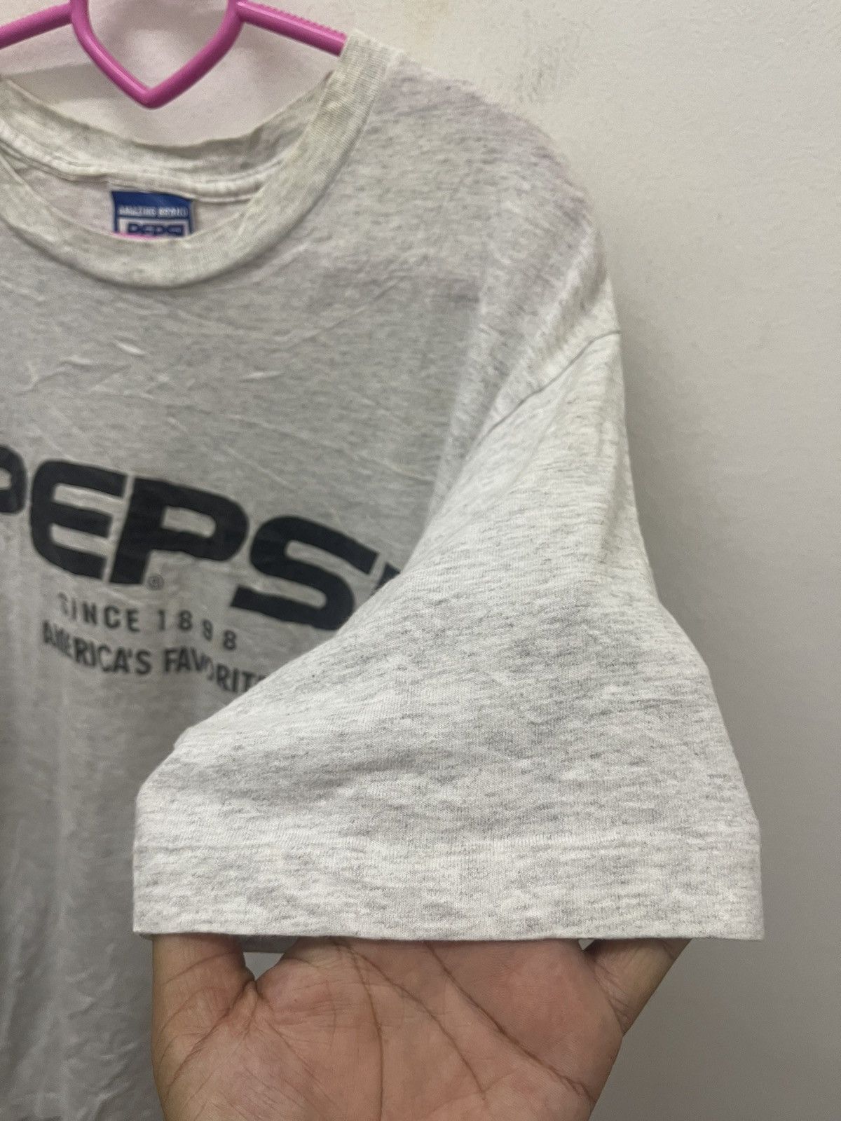 Pepsi Rare Vintage PEPSI Spell Out Tee Size US M / EU 48-50 / 2 - 3 Thumbnail