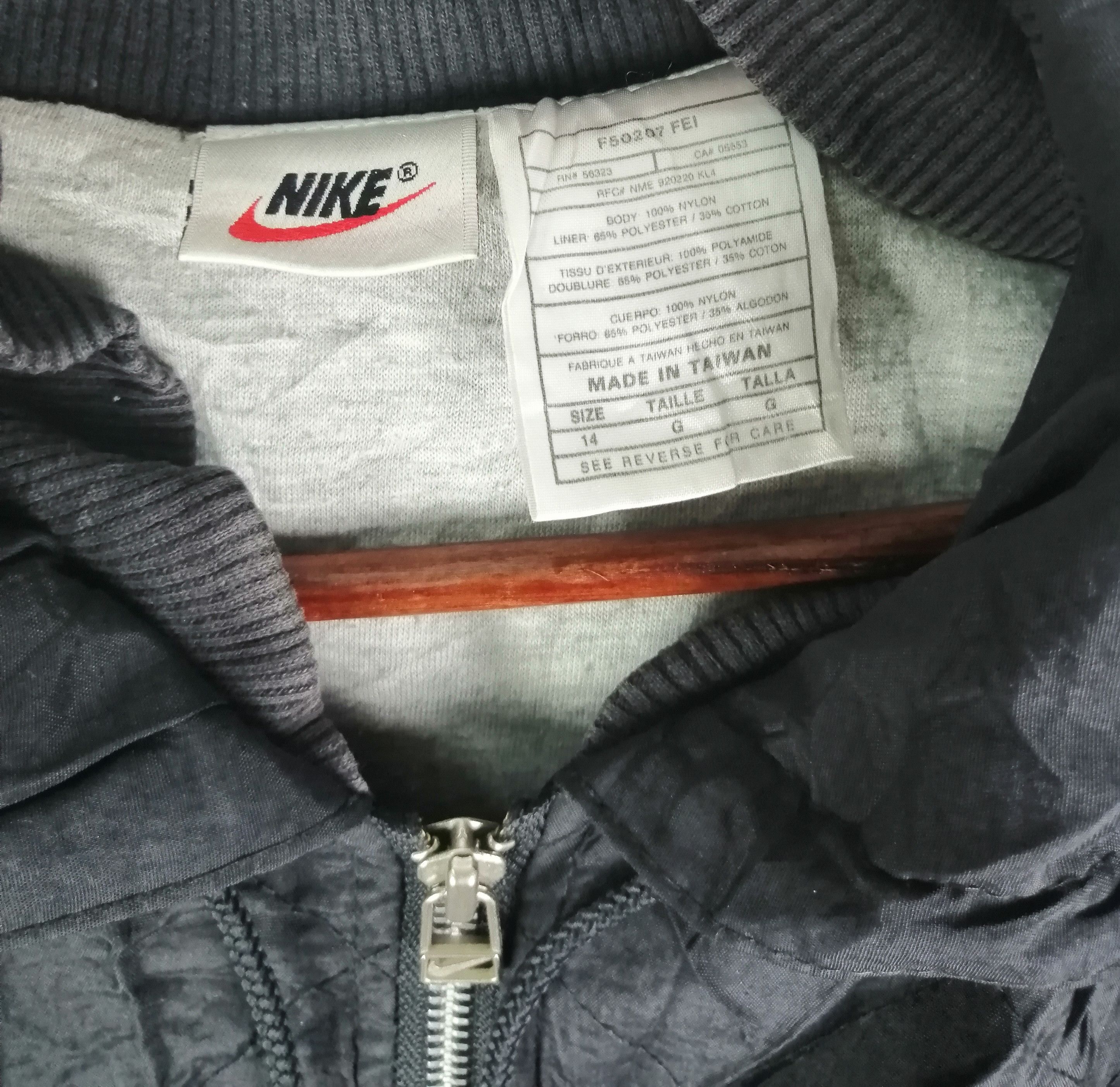 Nike × Vintage Vintage 90s Nike Total Body Condition Jacket Size US M / EU 48-50 / 2 - 3 Thumbnail