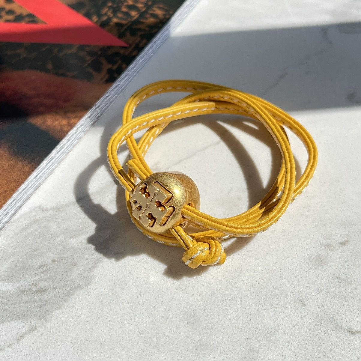 Tory Burch Rare! (new+tag) Tory Burch bracelet resembles TB monogram Size ONE SIZE - 4 Thumbnail