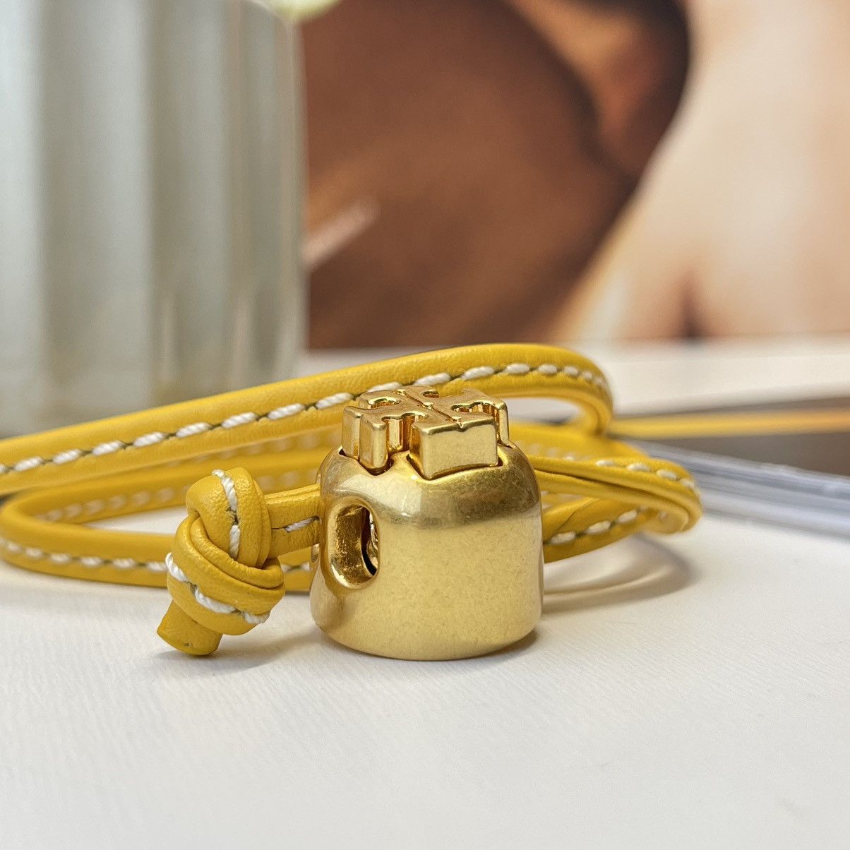 Tory Burch Rare! (new+tag) Tory Burch bracelet resembles TB monogram Size ONE SIZE - 5 Thumbnail