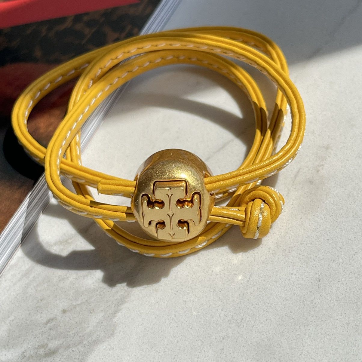 Tory Burch Rare! (new+tag) Tory Burch bracelet resembles TB monogram Size ONE SIZE - 3 Thumbnail