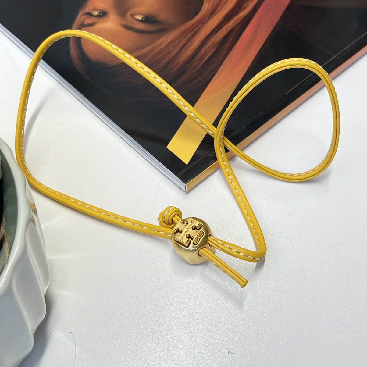 Tory Burch Rare! (new+tag) Tory Burch bracelet resembles TB monogram Size ONE SIZE - 8 Thumbnail