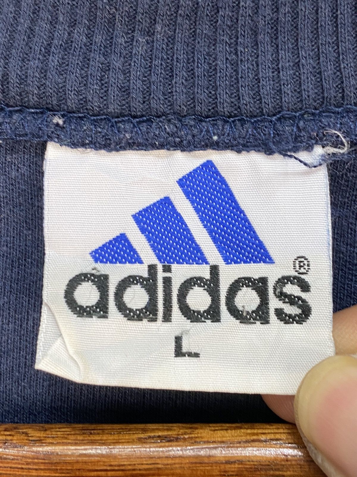 Adidas Vintage 90s Adidas Sweatshirt Size US L / EU 52-54 / 3 - 5 Thumbnail