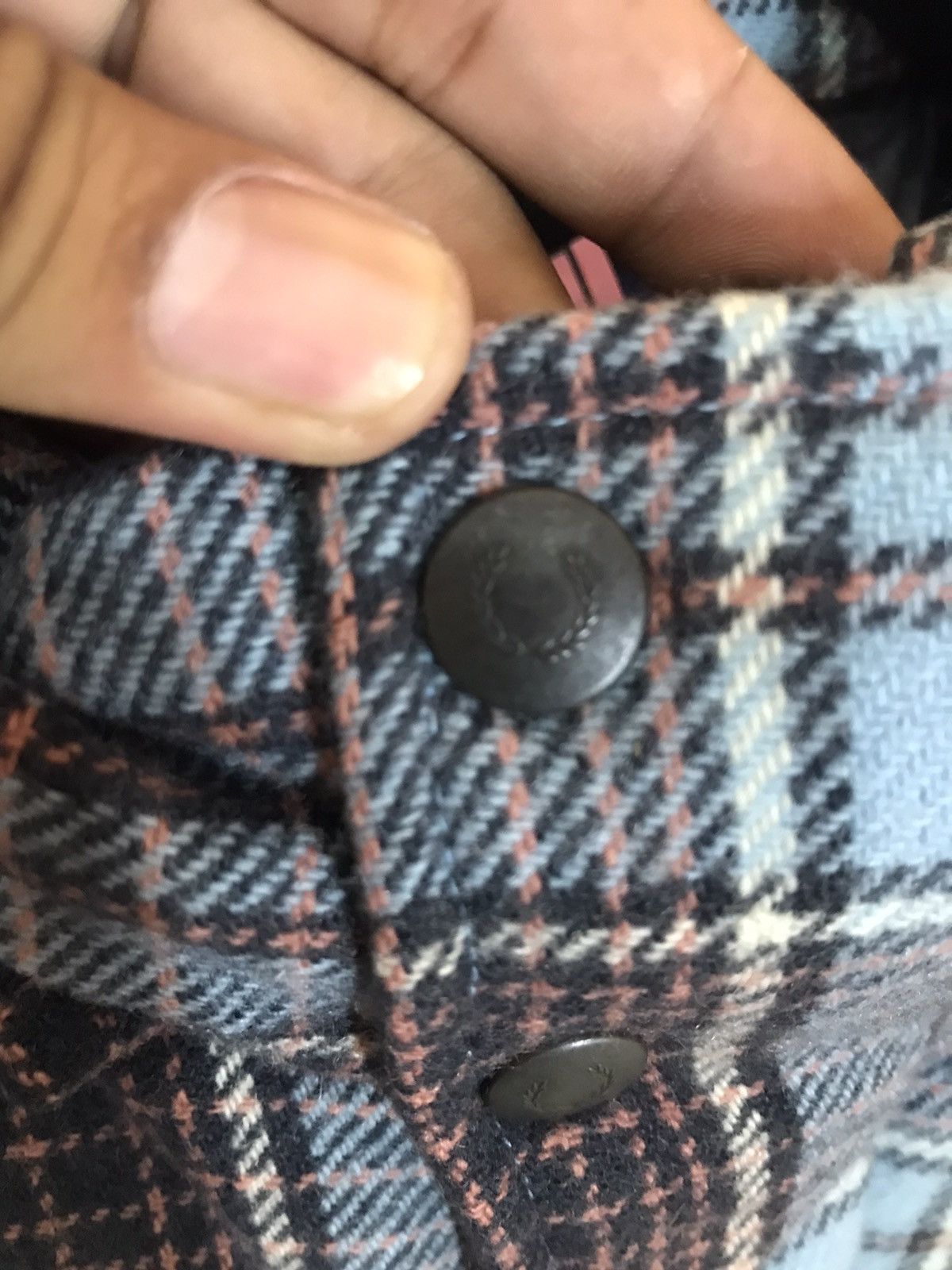 Fred Perry ‼️FRED PERRY PUFFER DOWN CHECK NICE DESIGN Size US M / EU 48-50 / 2 - 5 Thumbnail