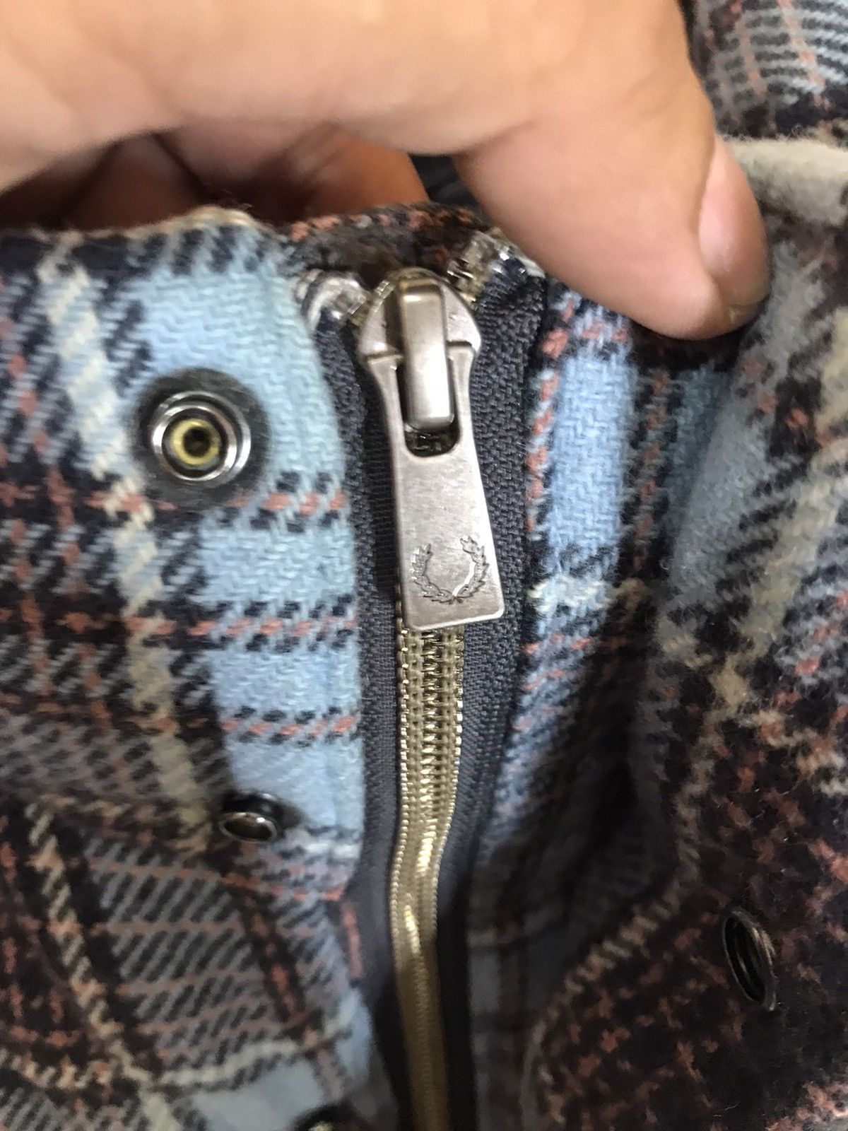 Fred Perry ‼️FRED PERRY PUFFER DOWN CHECK NICE DESIGN Size US M / EU 48-50 / 2 - 8 Thumbnail