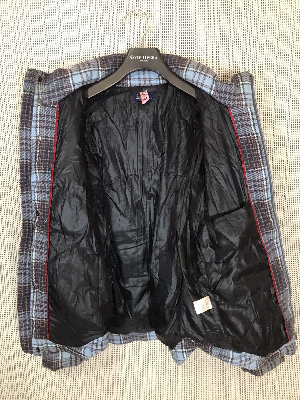 Fred Perry ‼️FRED PERRY PUFFER DOWN CHECK NICE DESIGN Size US M / EU 48-50 / 2 - 11 Thumbnail