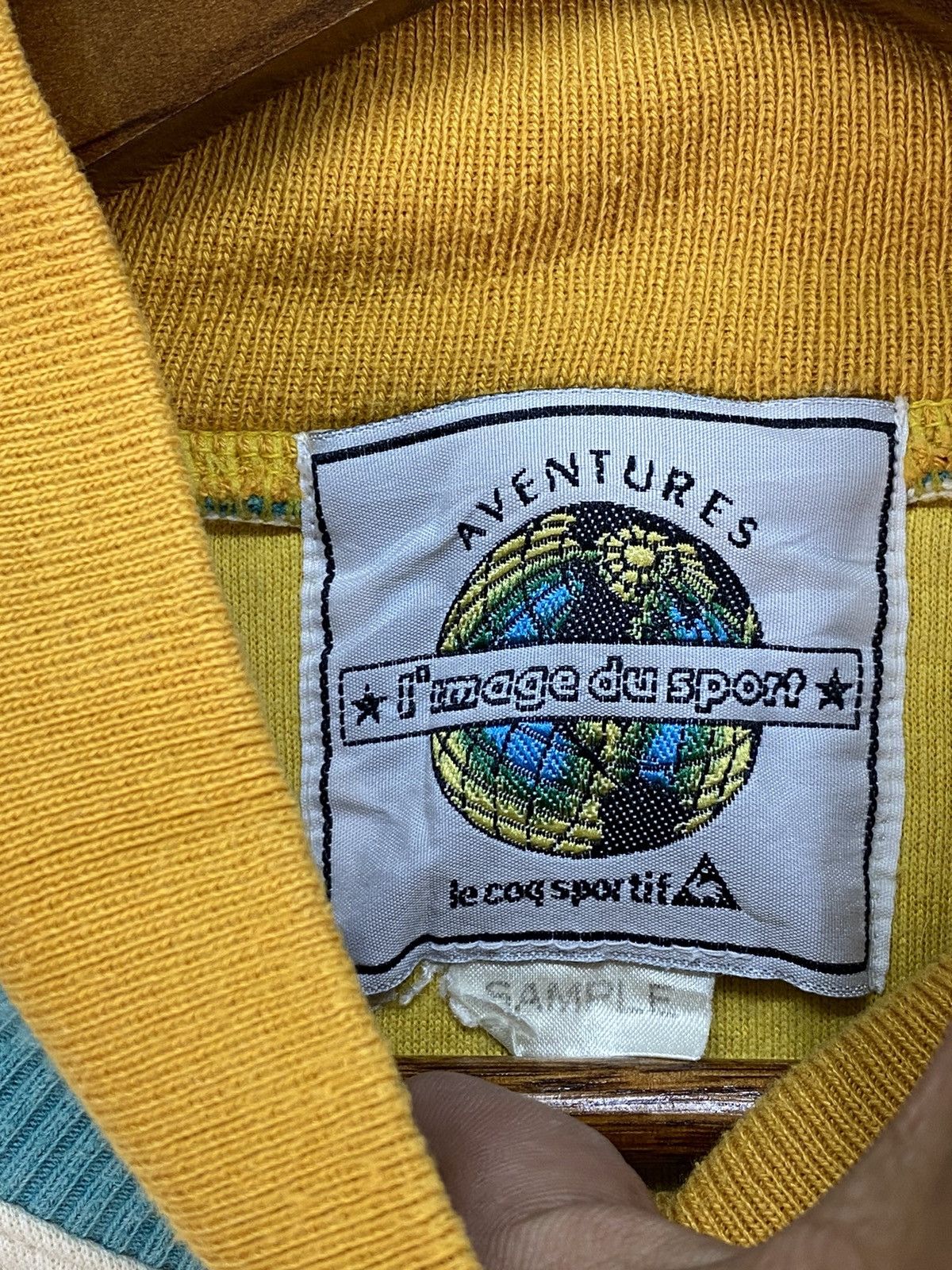 Le Coq Sportif Vintage Lecoqspotif Aventure Sweatshirt Size US S / EU 44-46 / 1 - 6 Thumbnail