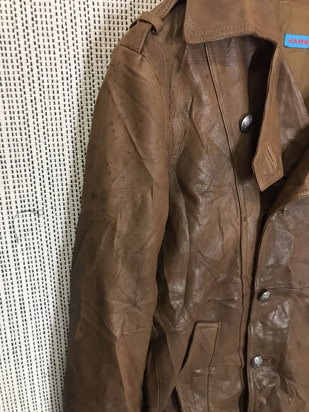 Vintage ‼️RIDER JACKET SHEEPSKIN HAMNETT BY KATHRINE HAMNETT LONDON Size US M / EU 48-50 / 2 - 4 Thumbnail