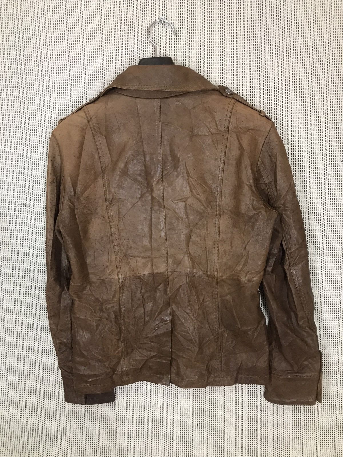 Vintage ‼️RIDER JACKET SHEEPSKIN HAMNETT BY KATHRINE HAMNETT LONDON Size US M / EU 48-50 / 2 - 2 Thumbnail