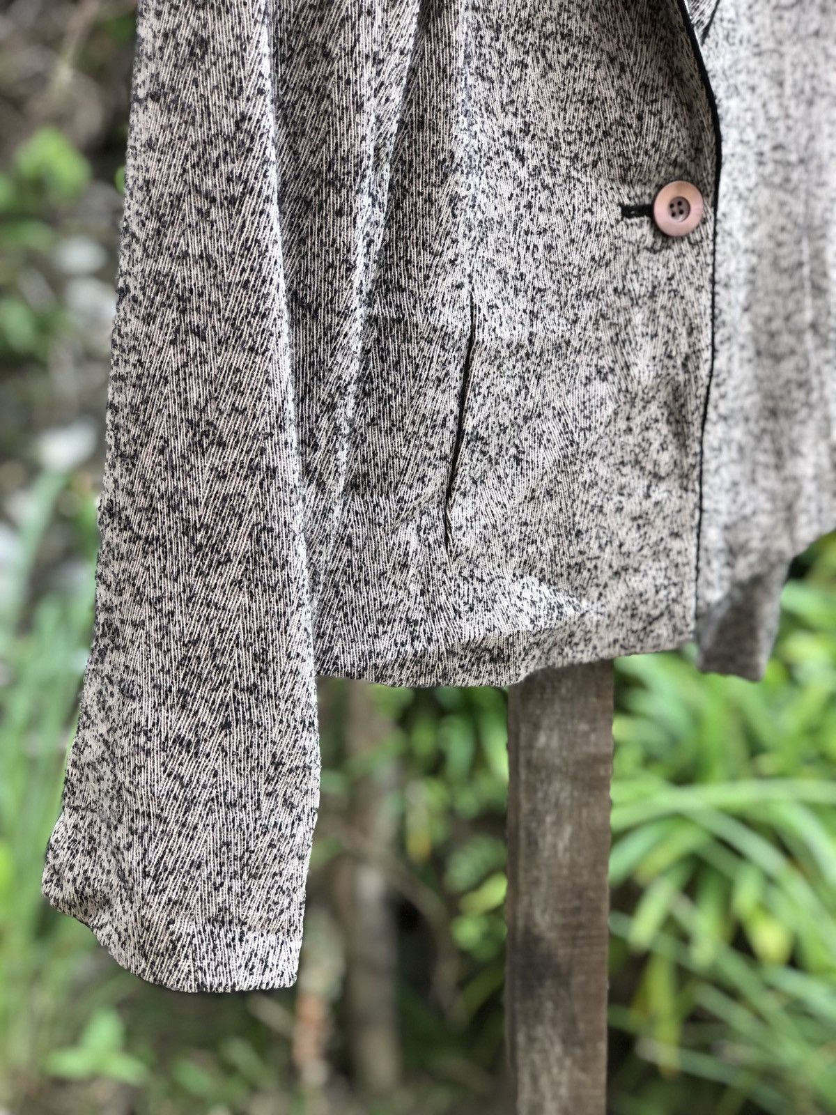 Japanese Brand Vintage 80's Fashion Blazer Women Style by A.Z.A.B.U Size S / US 4 / IT 40 - 3 Thumbnail