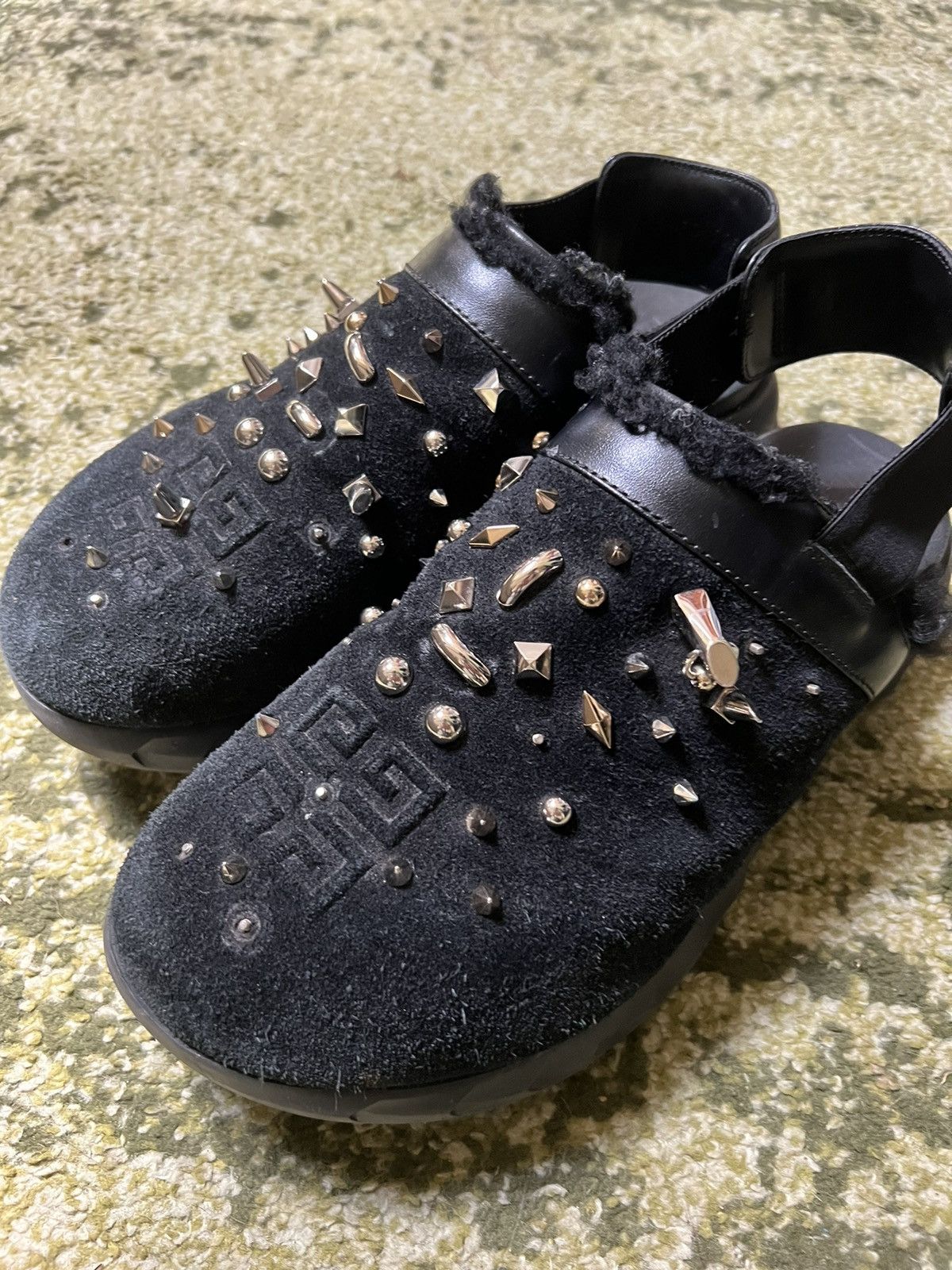 Givenchy Givenchy marshmallow spiked sandals | Grailed