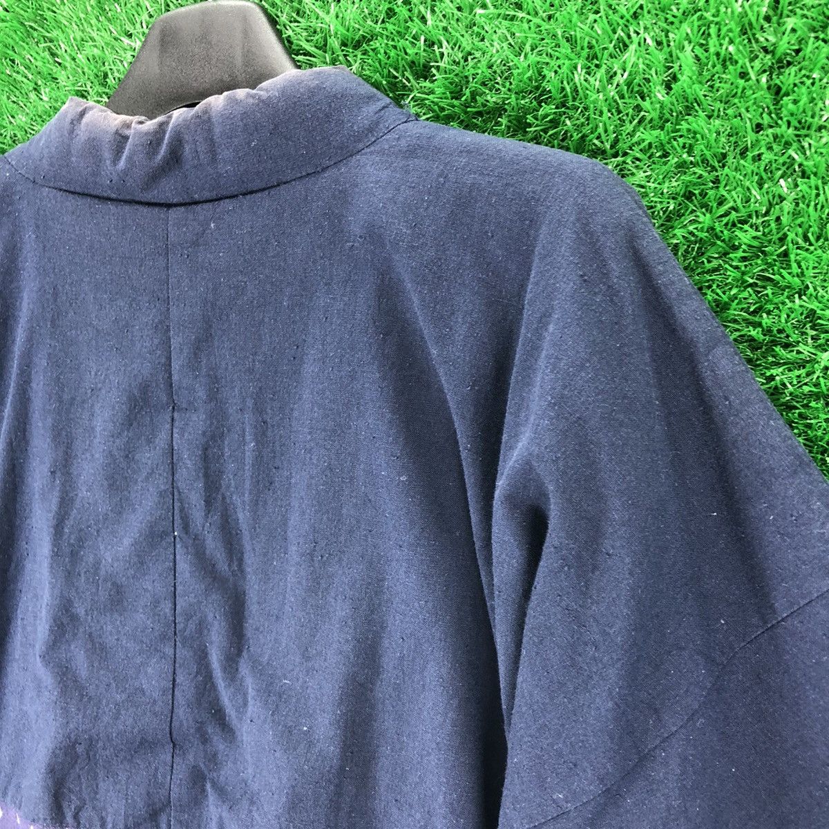 Japanese Brand Vintage 80's Kimono Patchwork Cardigan Japanese Tradisional Size US L / EU 52-54 / 3 - 5 Thumbnail