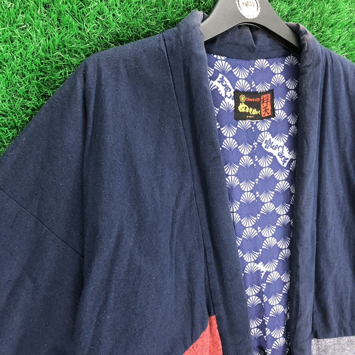 Japanese Brand Vintage 80's Kimono Patchwork Cardigan Japanese Tradisional Size US L / EU 52-54 / 3 - 2 Thumbnail