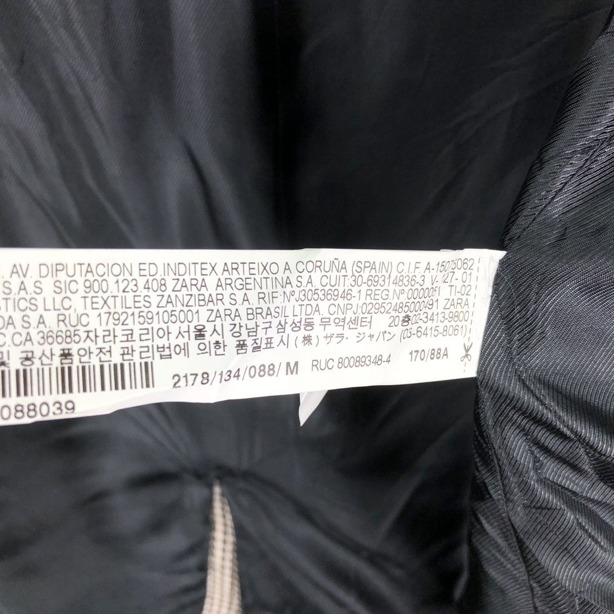 Zara Zara Women Coat Jacket Double Breasted Checker Size M / US 6-8 / IT 42-44 - 15 Thumbnail