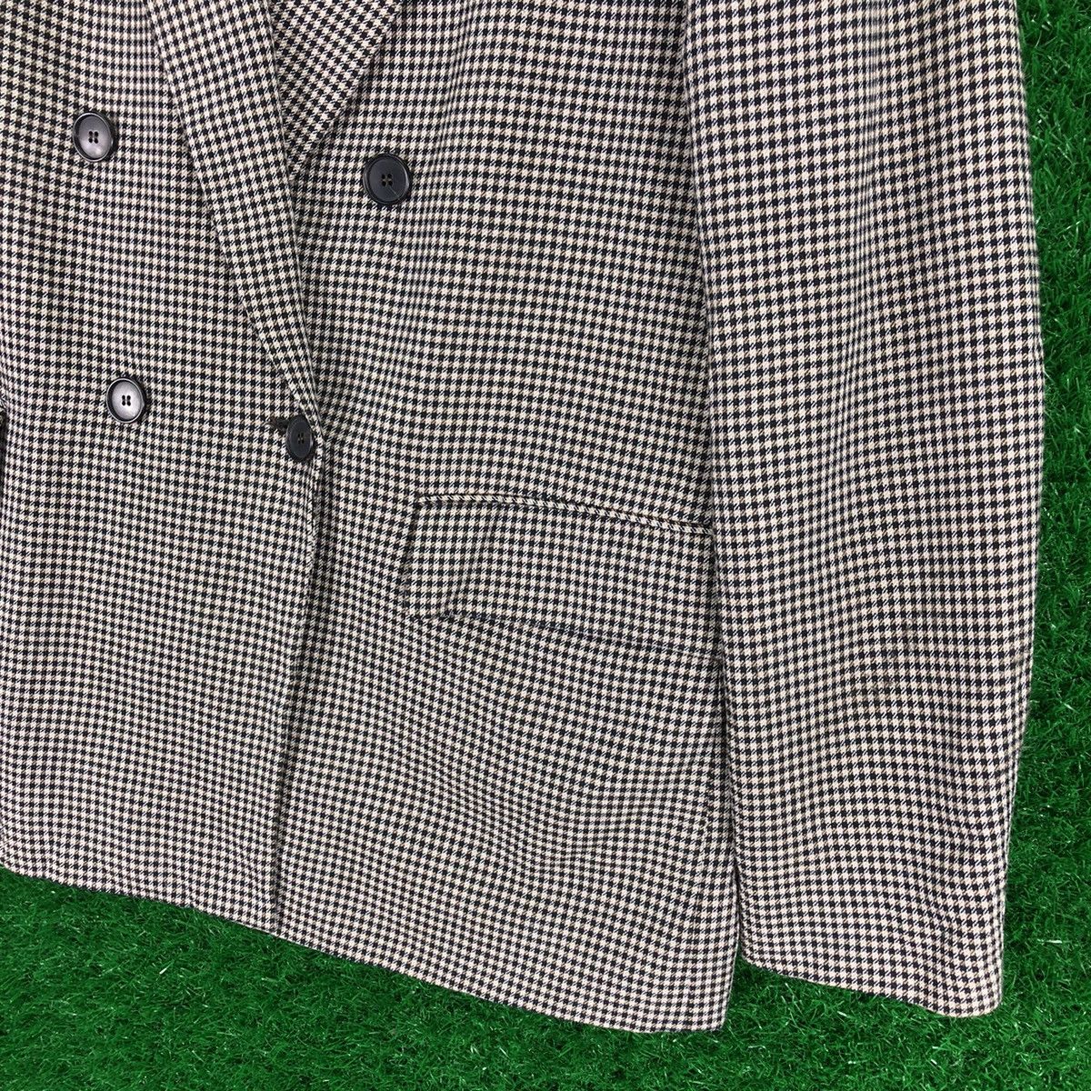 Zara Zara Women Coat Jacket Double Breasted Checker Size M / US 6-8 / IT 42-44 - 3 Thumbnail