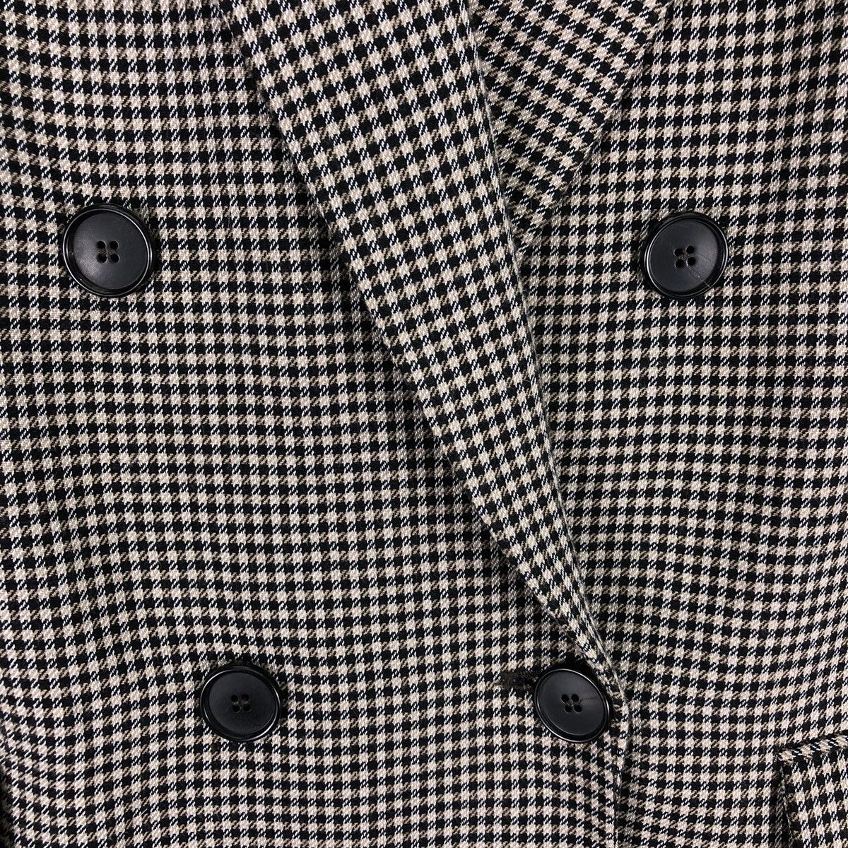 Zara Zara Women Coat Jacket Double Breasted Checker Size M / US 6-8 / IT 42-44 - 11 Thumbnail