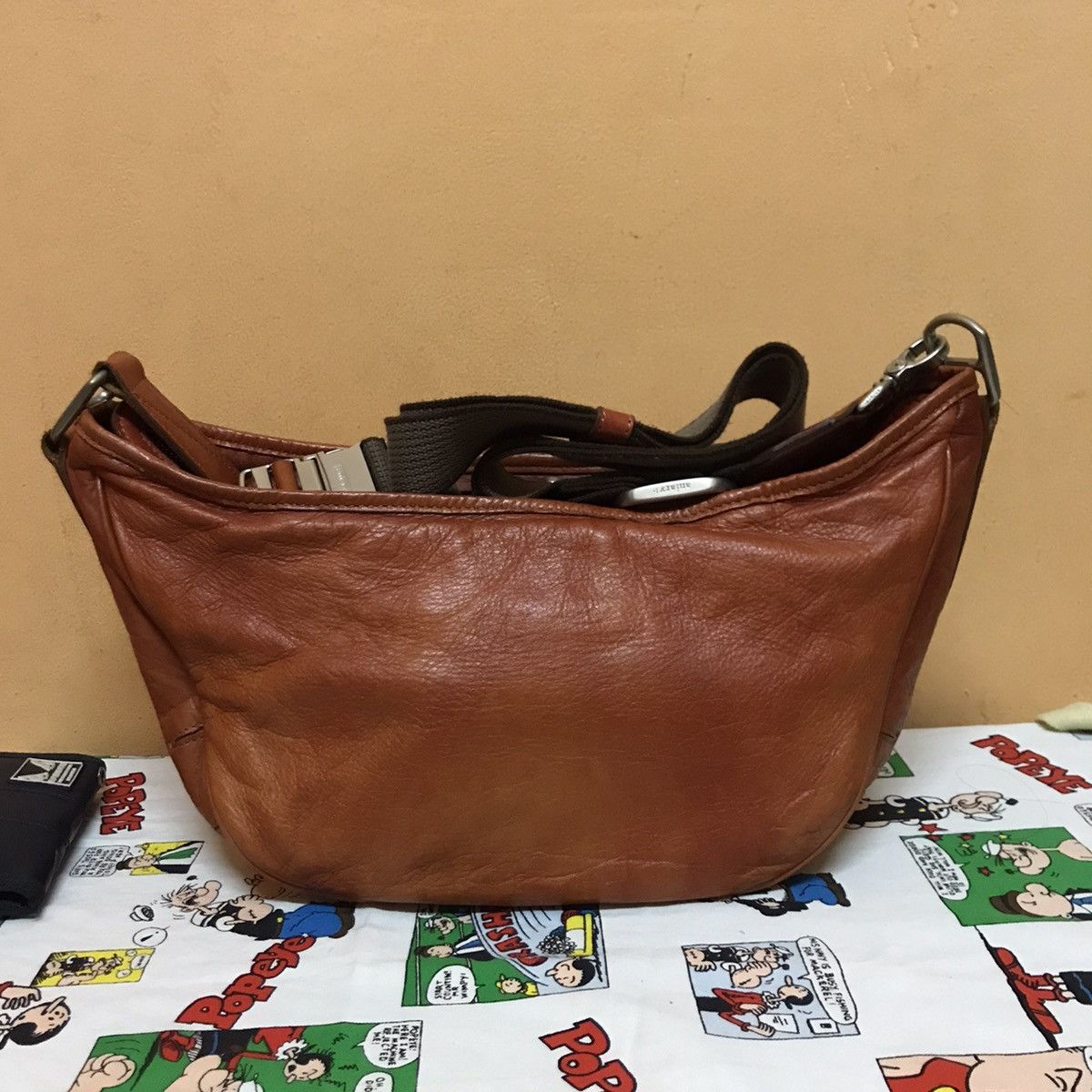 image of Aniary Leather Bag Japanase Brand Made In Japan in Brown, Women's