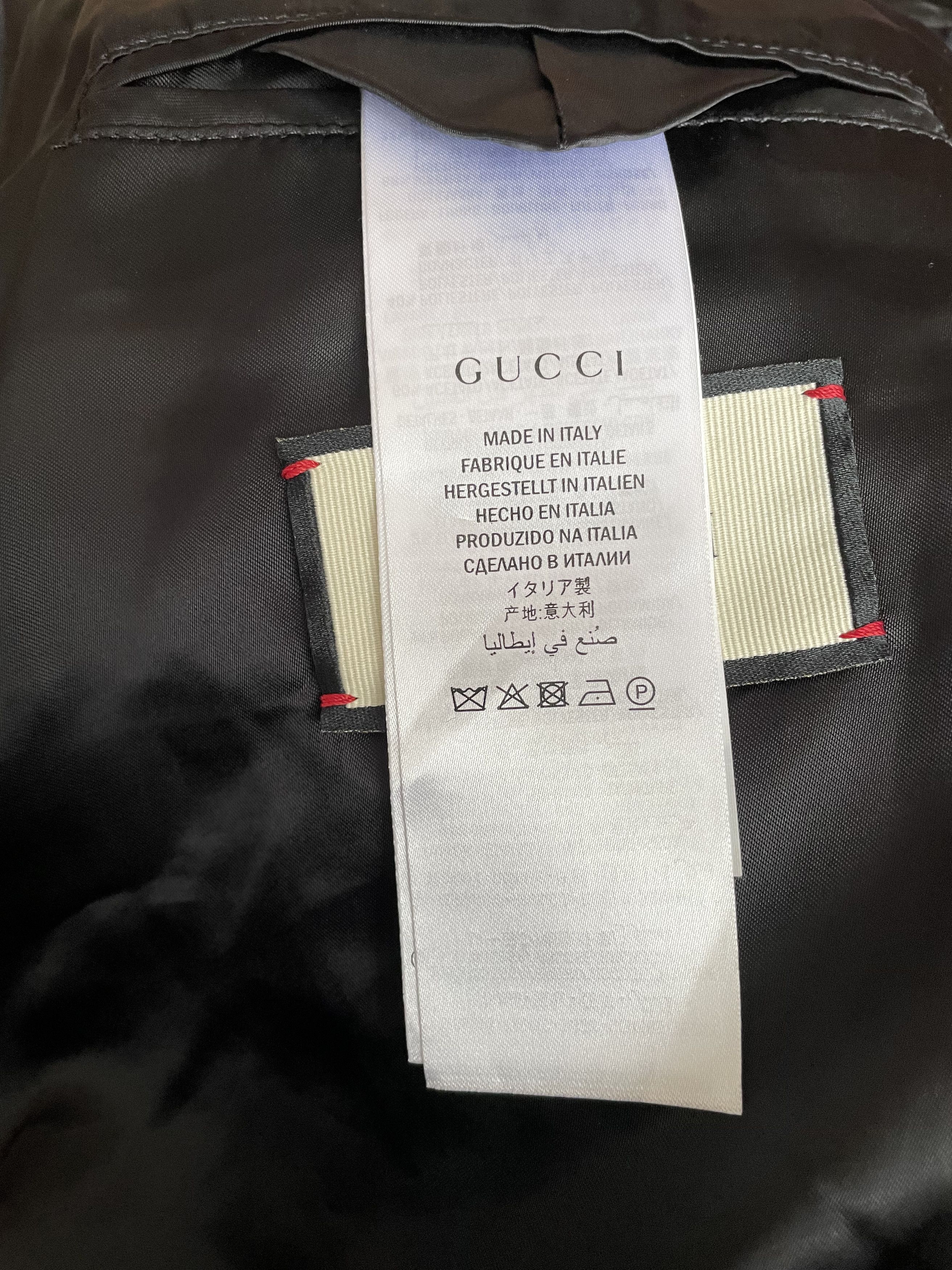Gucci SS19 Silk Horsebit Track Jacket Size US S / EU 44-46 / 1 - 7 Thumbnail