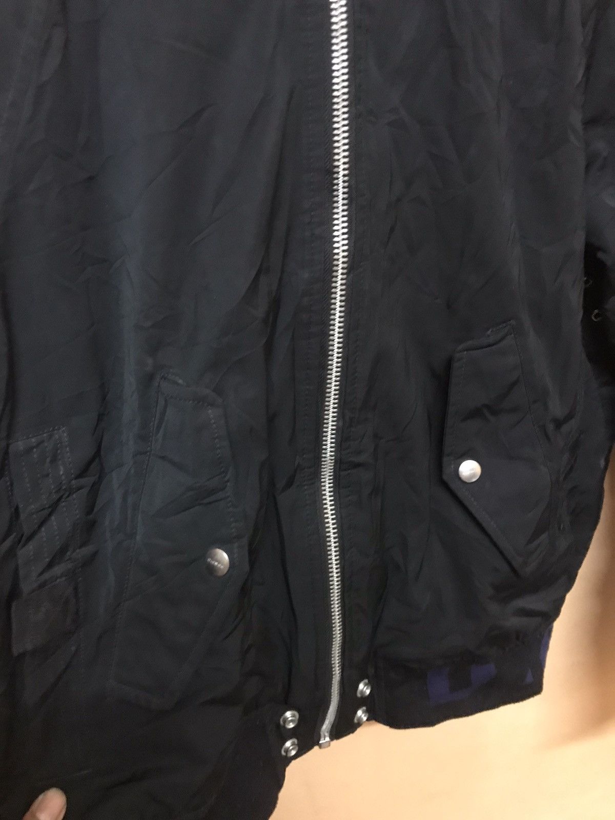 Diesel ‼️NICE DESIGN BOMBER JACKET BY DIESEL‼️ Size US M / EU 48-50 / 2 - 6 Thumbnail
