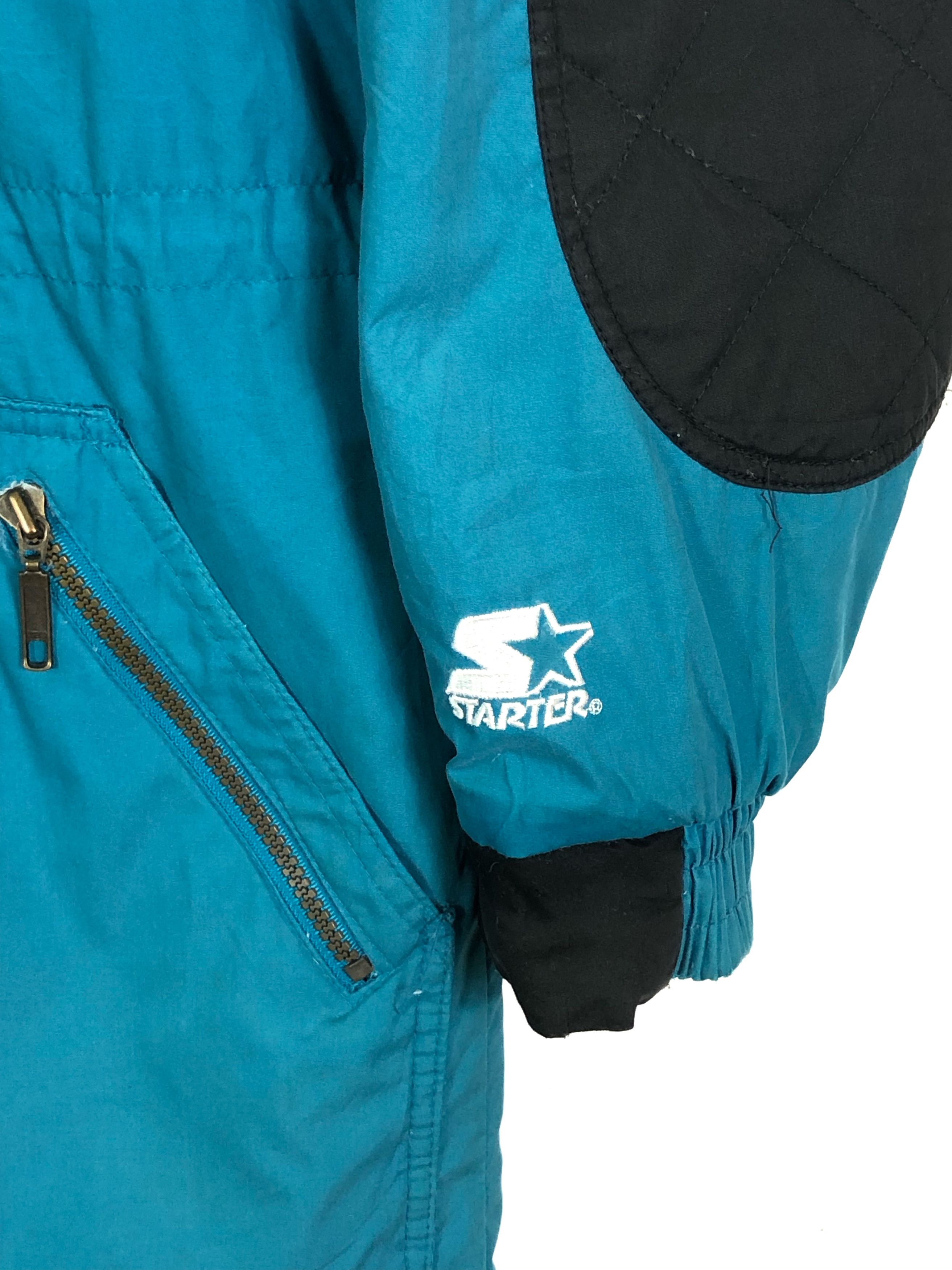 RARE🔥VINTAGE 90’S HORNETS PAISLEY BY STARTER BAGGY PARKA