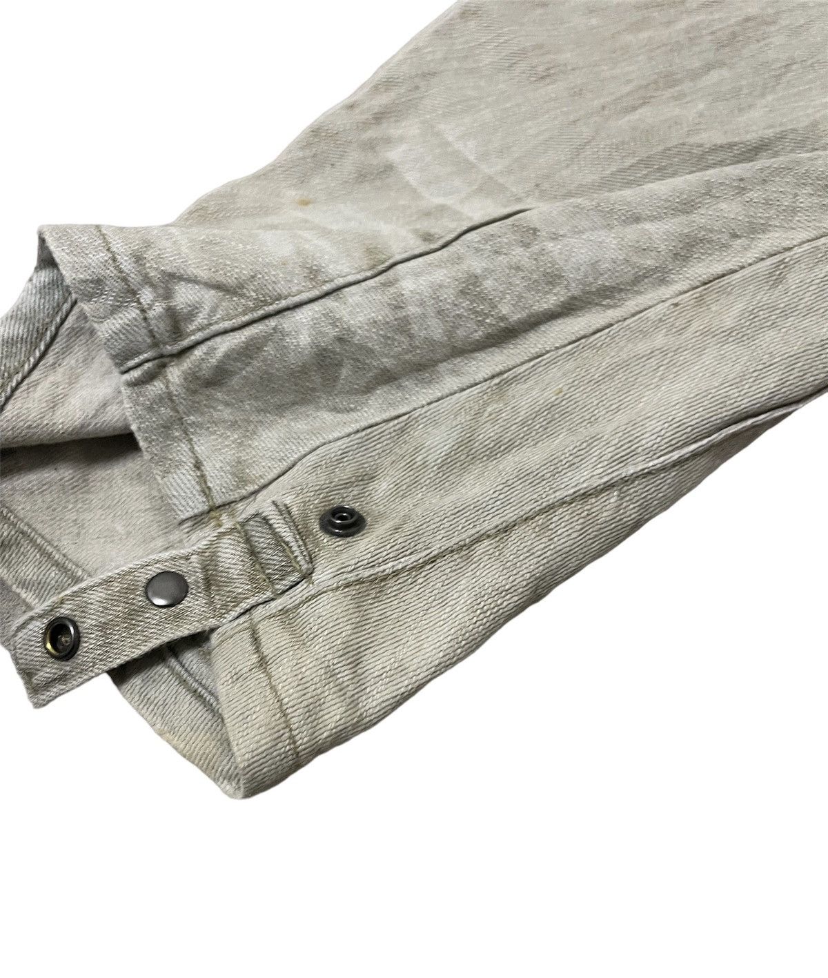 PPFM 🔥 PPFM curved Seam Distress Jeans Kapital Design Size US 32 / EU 48 - 6 Thumbnail