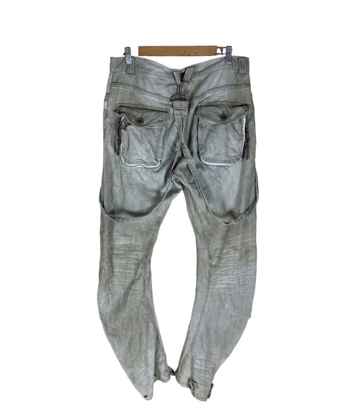 PPFM 🔥 PPFM curved Seam Distress Jeans Kapital Design Size US 32 / EU 48 - 4 Thumbnail
