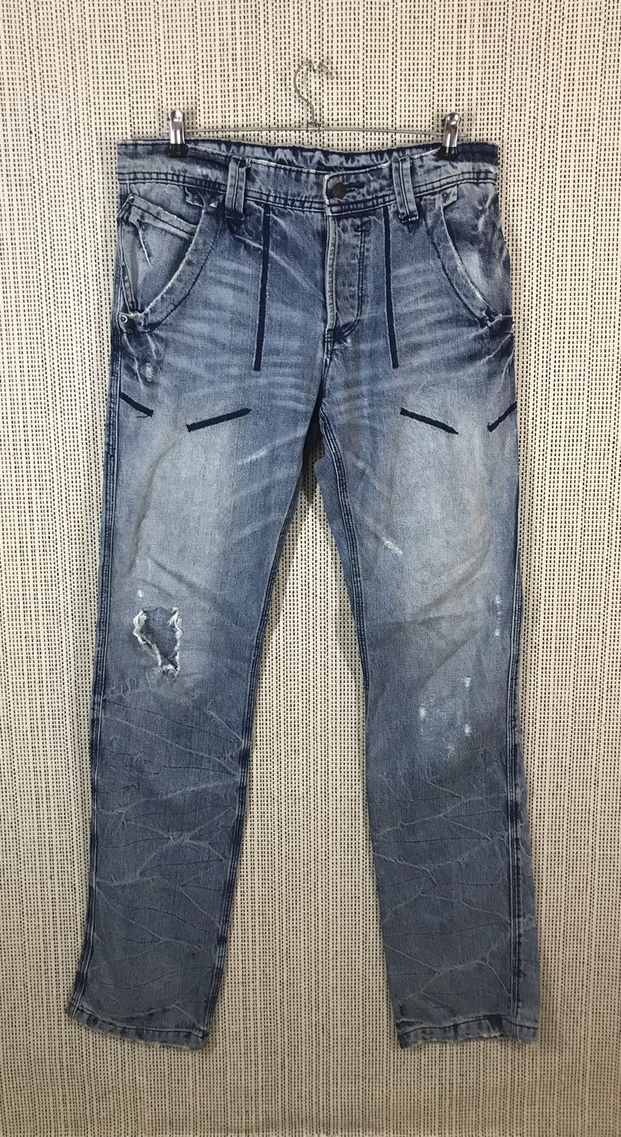 ‼️ARMY OF NO! DISTRESSED DENIM‼️