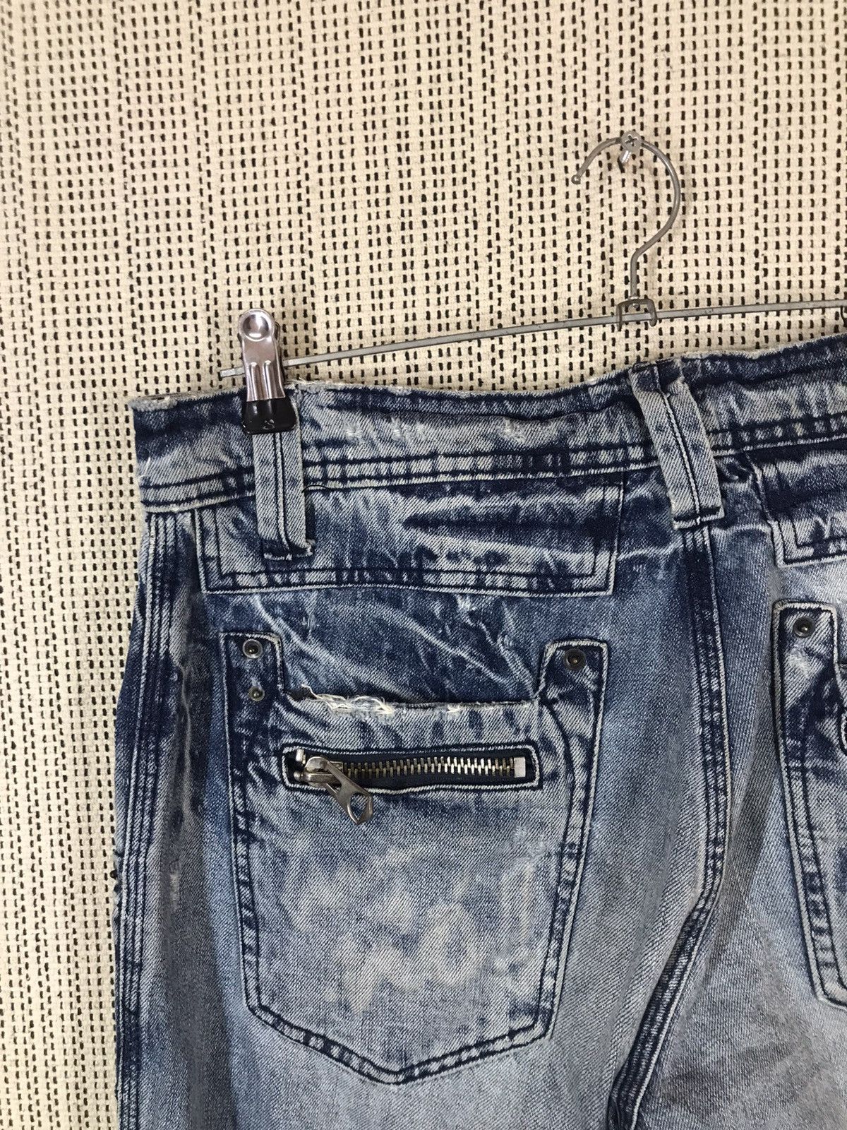 Japanese Brand × Seditionaries ‼️ARMY OF NO! DISTRESSED DENIM‼️ Size US 34 / EU 50 - 7 Thumbnail