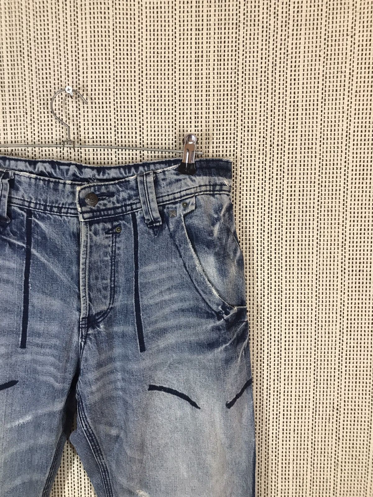 Japanese Brand × Seditionaries ‼️ARMY OF NO! DISTRESSED DENIM‼️ Size US 34 / EU 50 - 3 Thumbnail