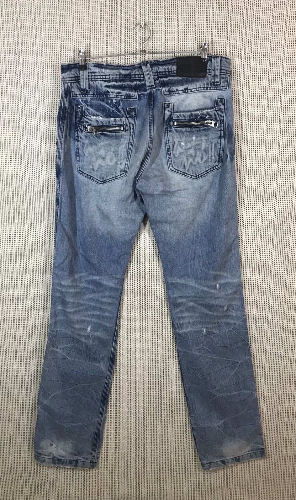 Japanese Brand × Seditionaries ‼️ARMY OF NO! DISTRESSED DENIM‼️ Size US 34 / EU 50 - 2 Thumbnail