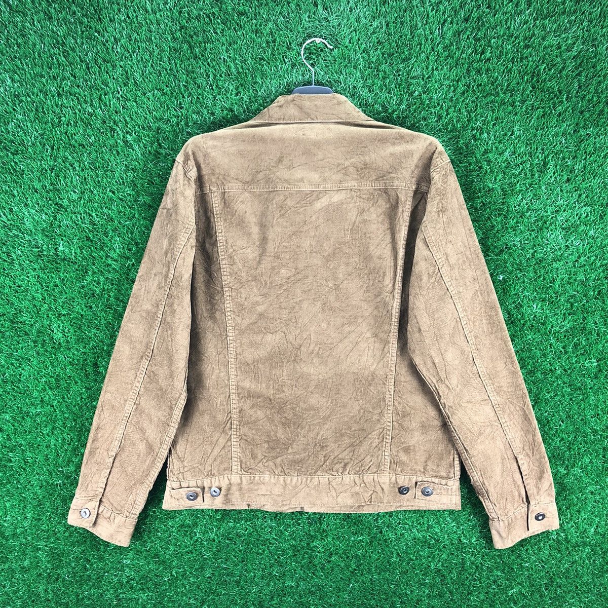 Uniqlo Uniqlo Corduroy Trucker Jacket Donut Button Hype Color Size US M / EU 48-50 / 2 - 4 Thumbnail