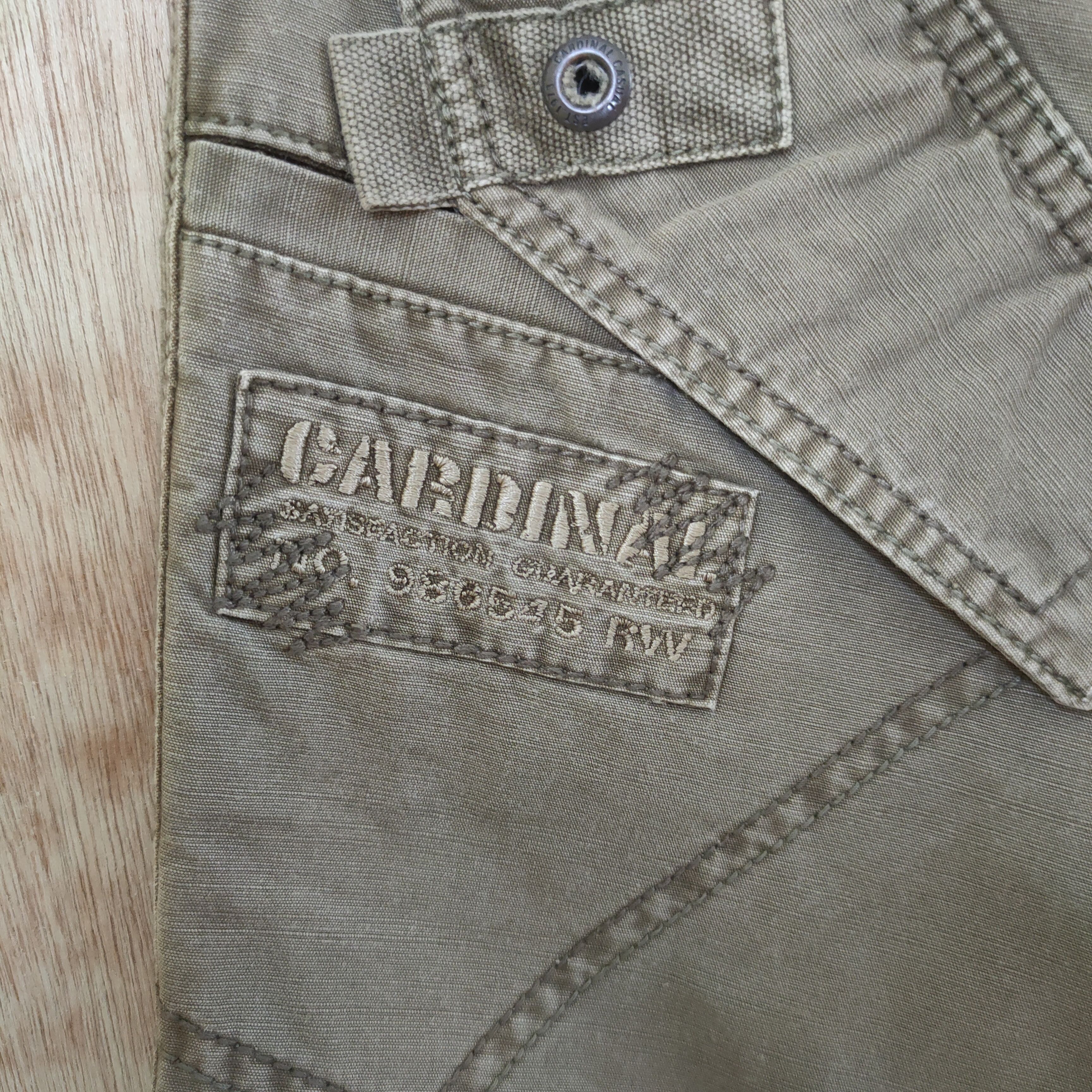 Japanese Brand CARDINAL NAVY VINTAGE CARGO PANTS Size US 30 / EU 46 - 8 Thumbnail