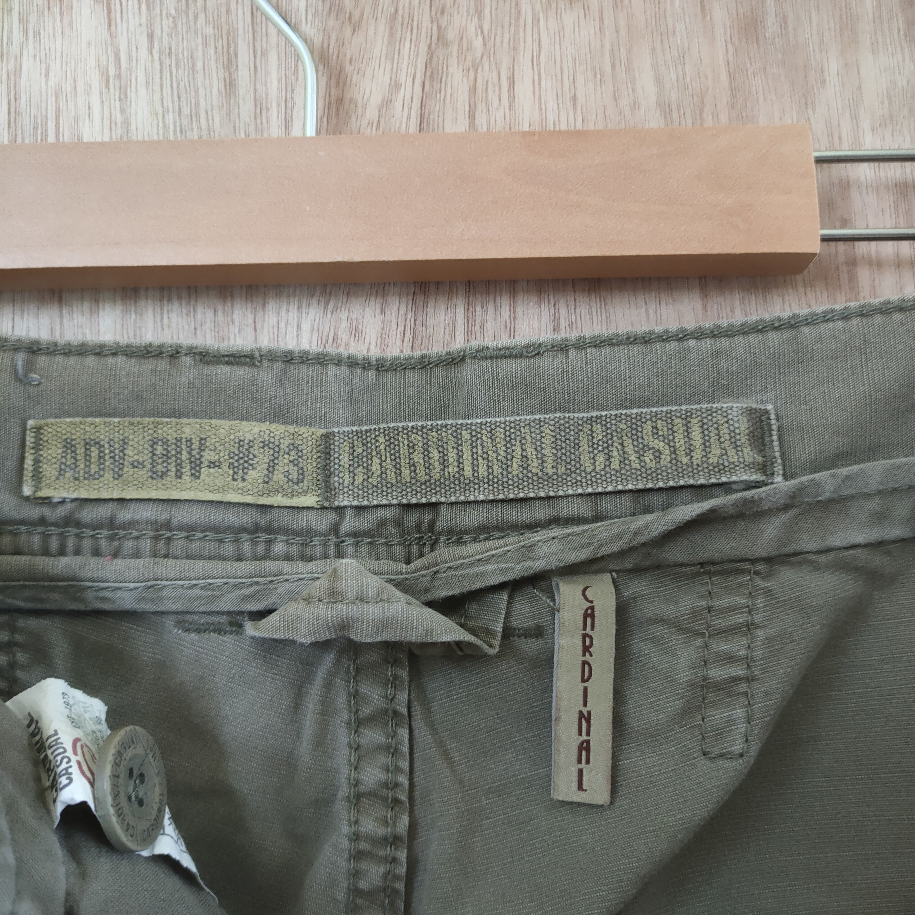 Japanese Brand CARDINAL NAVY VINTAGE CARGO PANTS Size US 30 / EU 46 - 14 Thumbnail