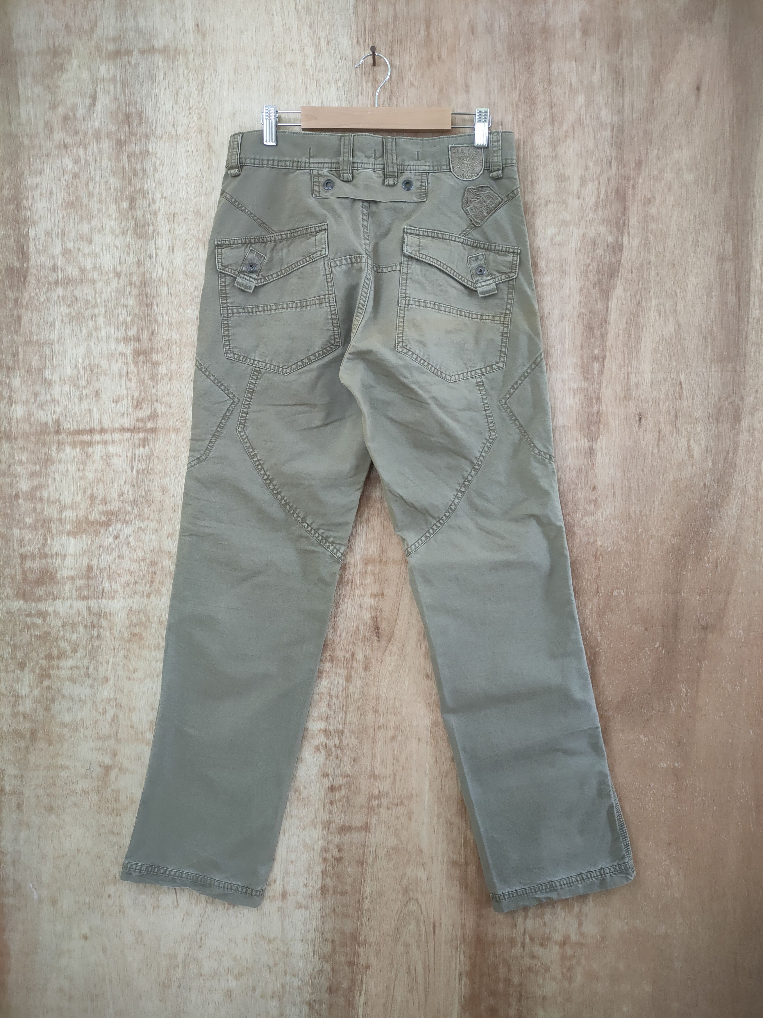 Japanese Brand CARDINAL NAVY VINTAGE CARGO PANTS Size US 30 / EU 46 - 3 Thumbnail