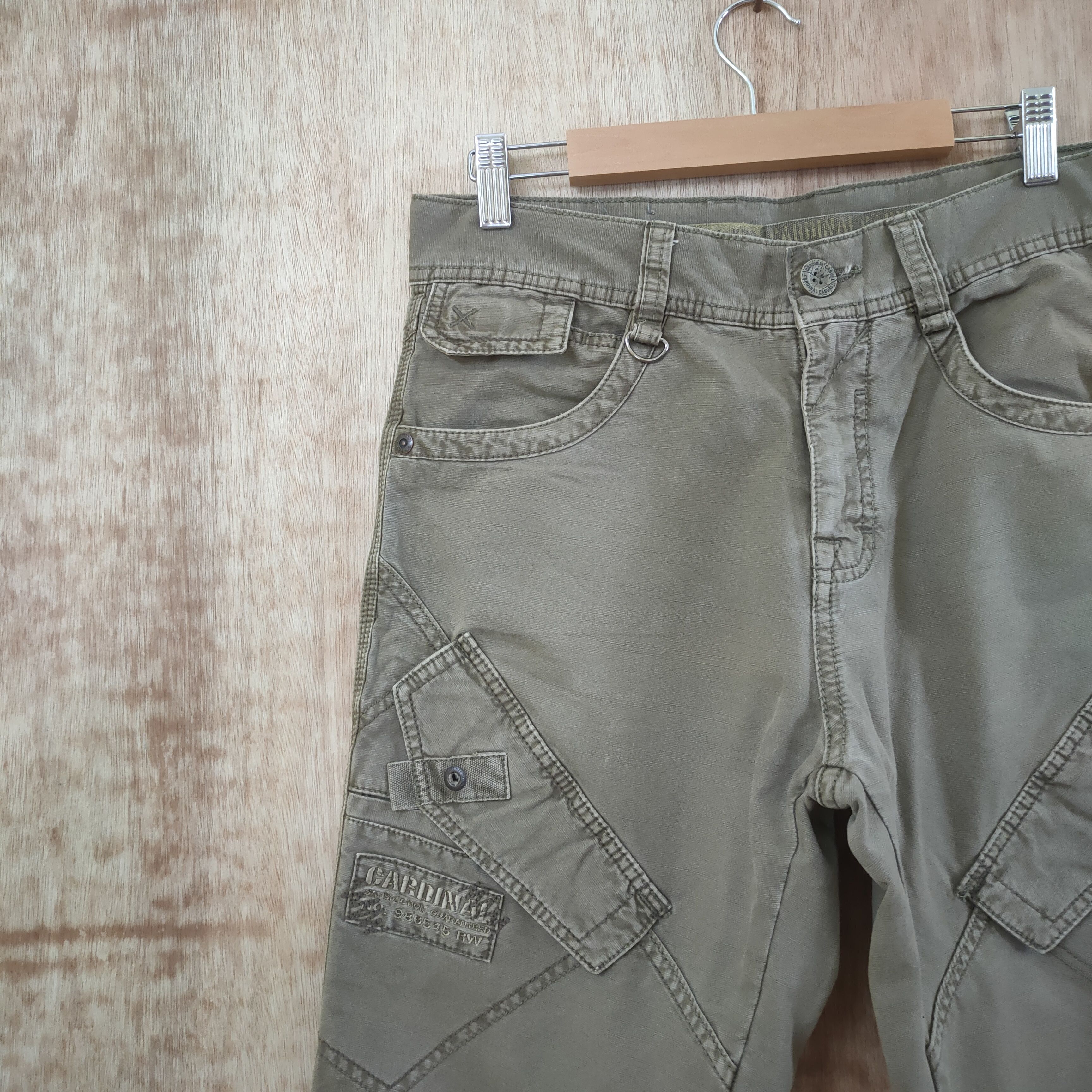 Japanese Brand CARDINAL NAVY VINTAGE CARGO PANTS Size US 30 / EU 46 - 7 Thumbnail