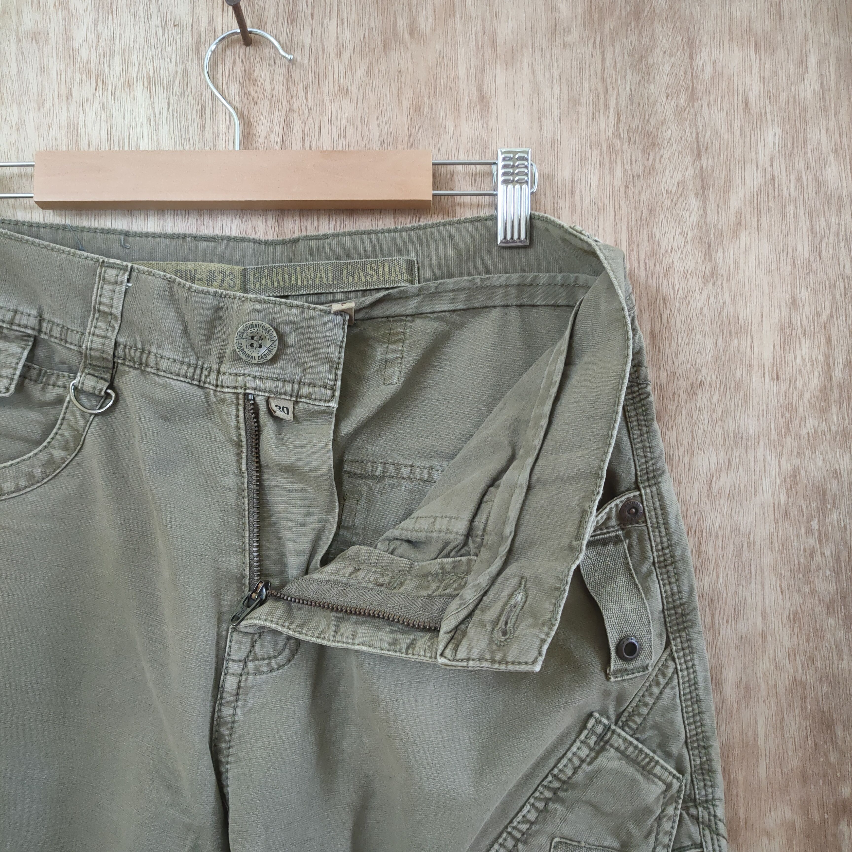 Japanese Brand CARDINAL NAVY VINTAGE CARGO PANTS Size US 30 / EU 46 - 9 Thumbnail