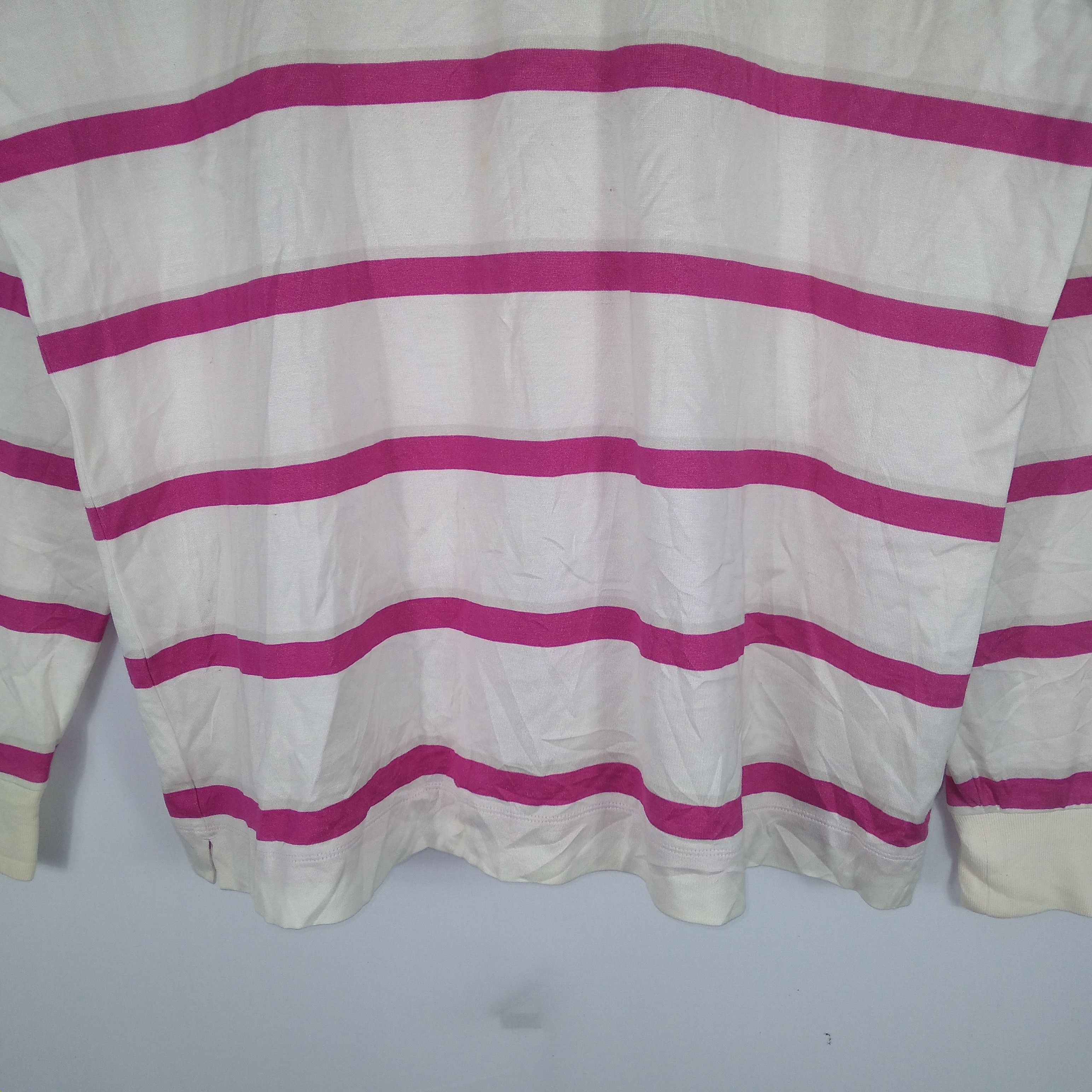 Burberry 🔥Rare🔥Burberry Golf Stripes Polo Shirts Longsleeves Tee Size US L / EU 52-54 / 3 - 3 Thumbnail