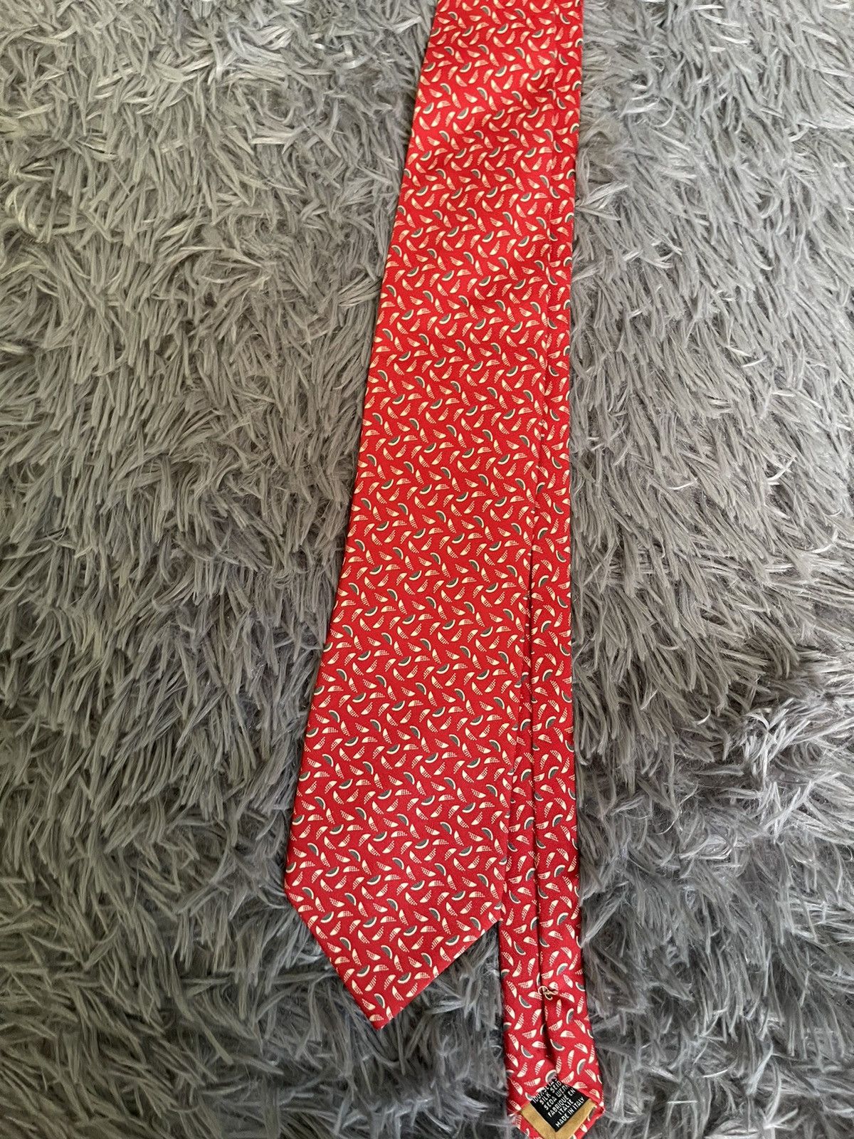 Vintage × Yves Saint Laurent Yves Saint Laurent 90s vintage silk tie Size ONE SIZE - 5 Thumbnail